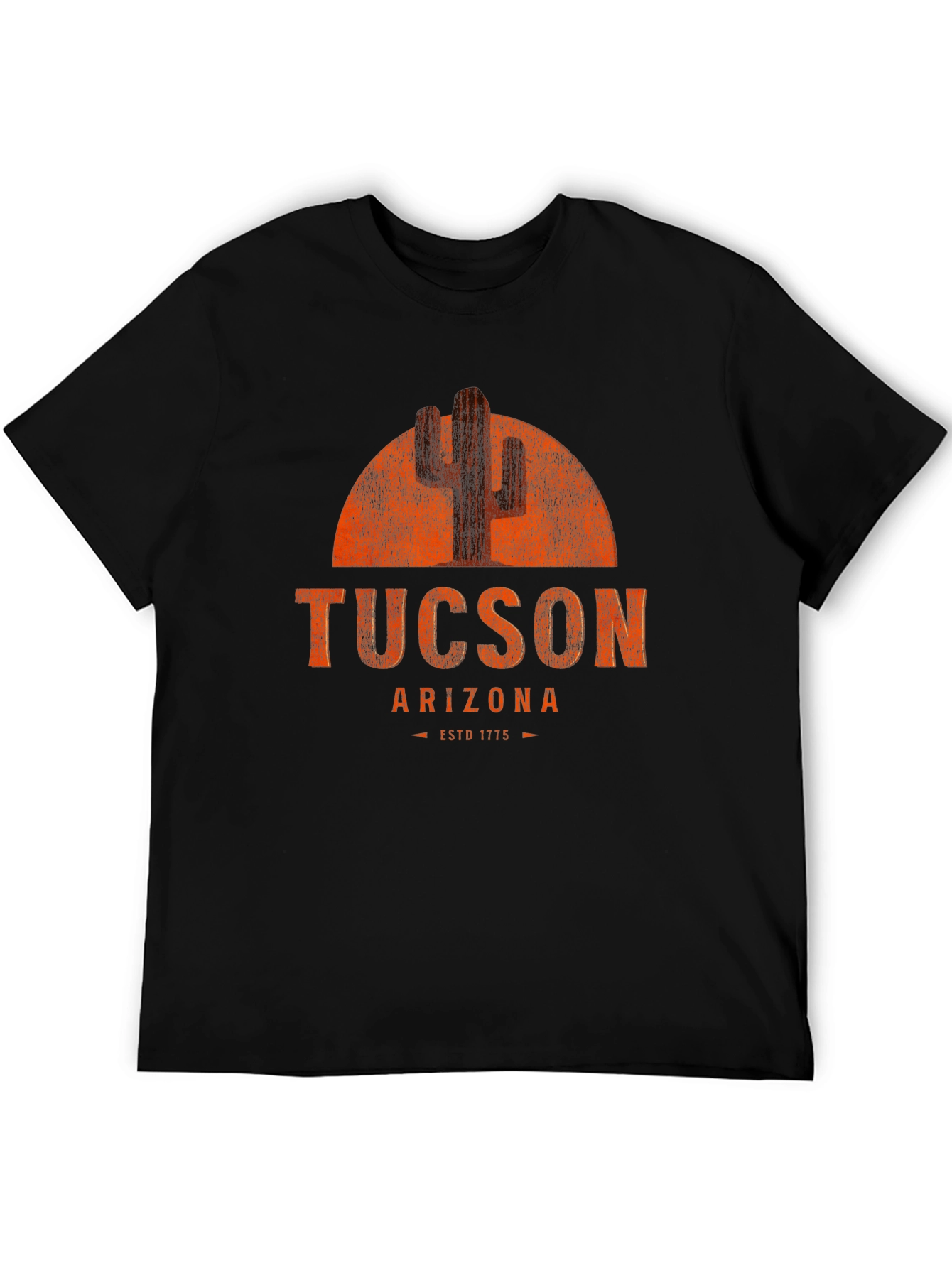 Tucson Arizona Cactus Graphic T-Shirt - ESTD 1775