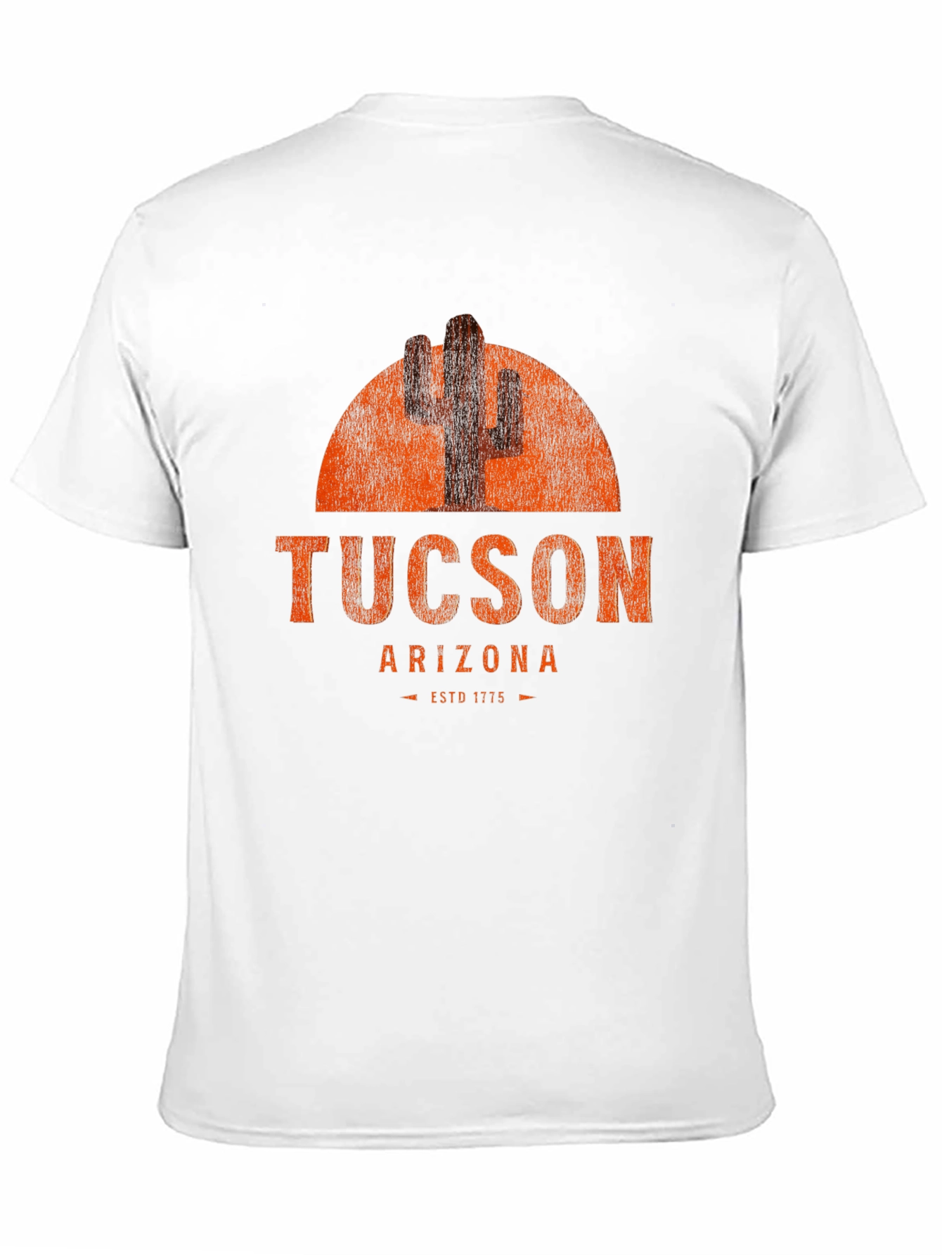 Tucson Arizona Cactus Graphic T-Shirt - ESTD 1775