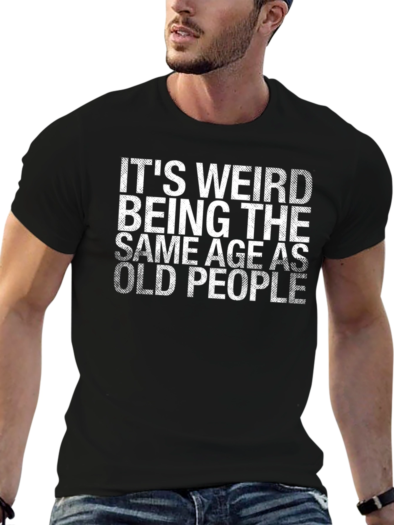 Funny Old People Graphic Tee