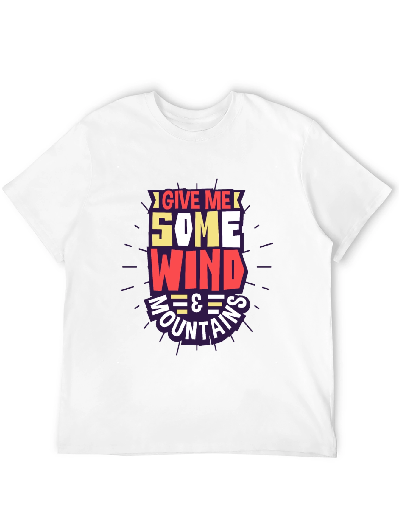 Give Me Some Wind & Mountains Graphic Tee