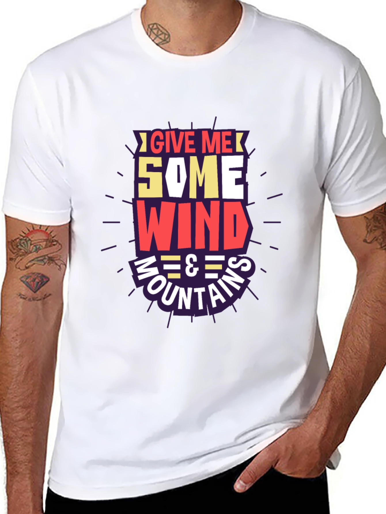 Give Me Some Wind & Mountains Graphic Tee