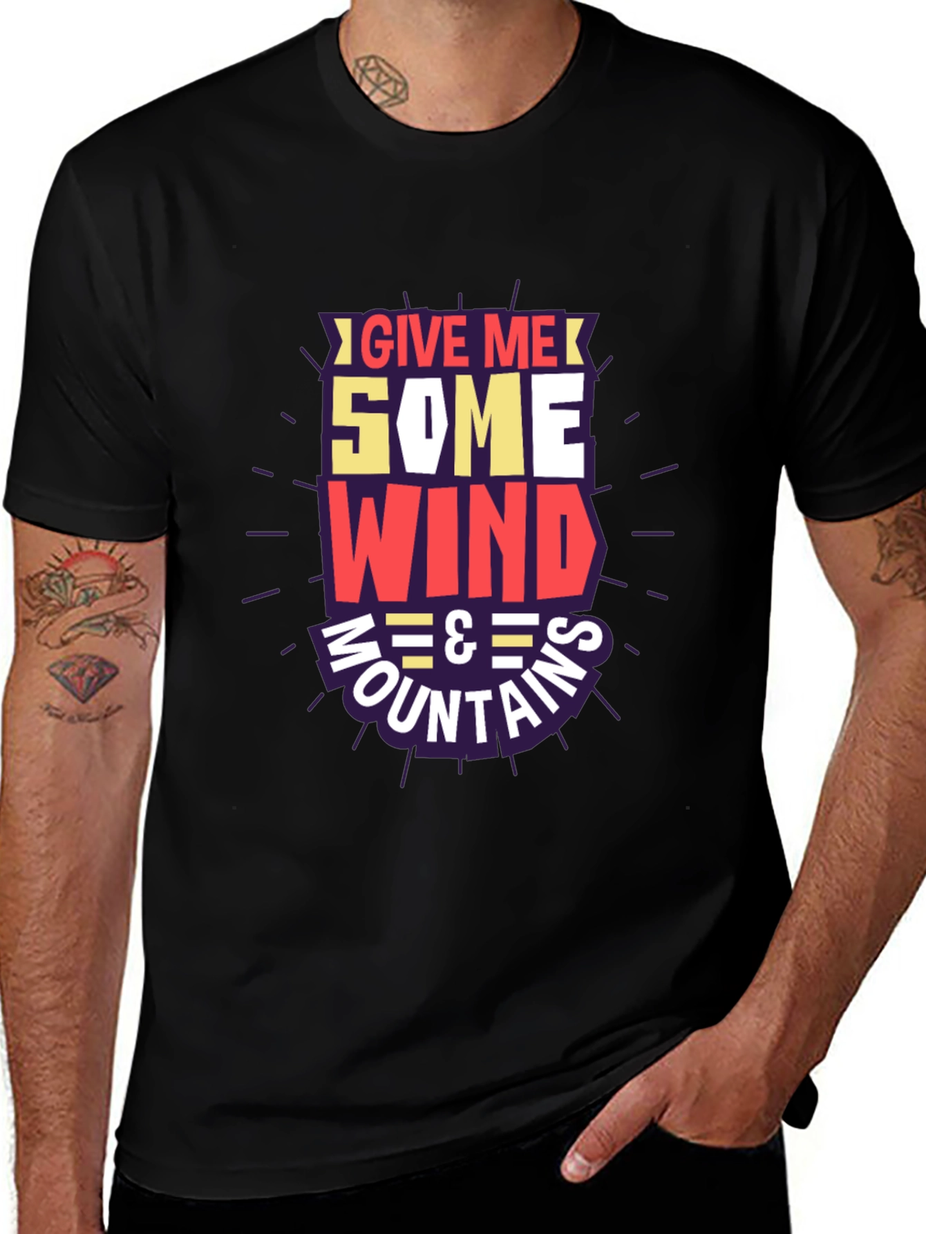 Give Me Some Wind & Mountains Graphic Tee