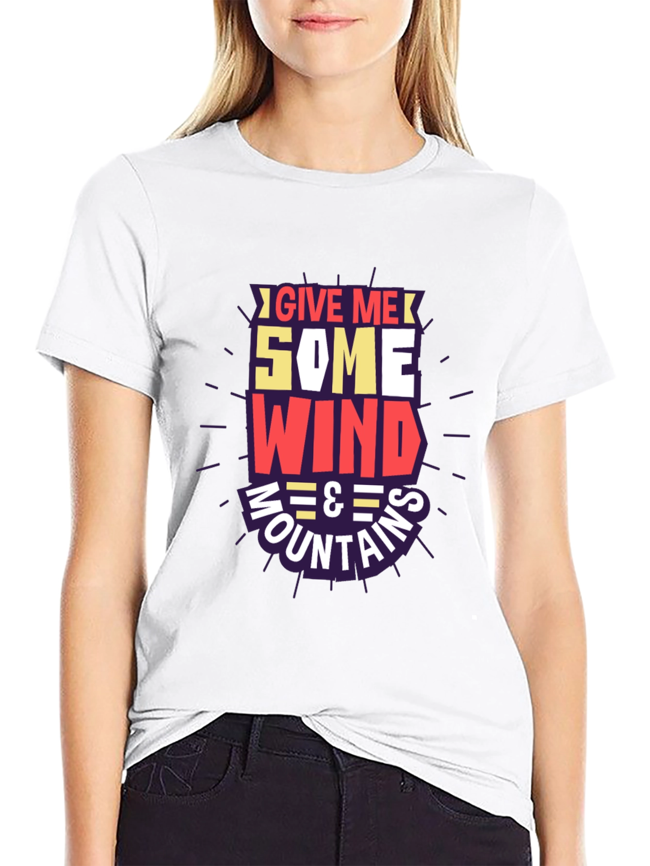 Give Me Some Wind & Mountains Graphic Tee