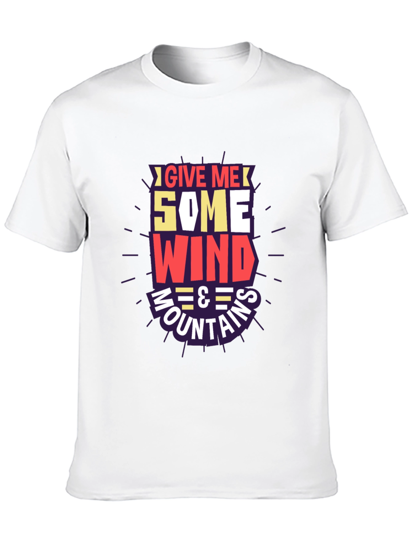 Give Me Some Wind & Mountains Graphic Tee