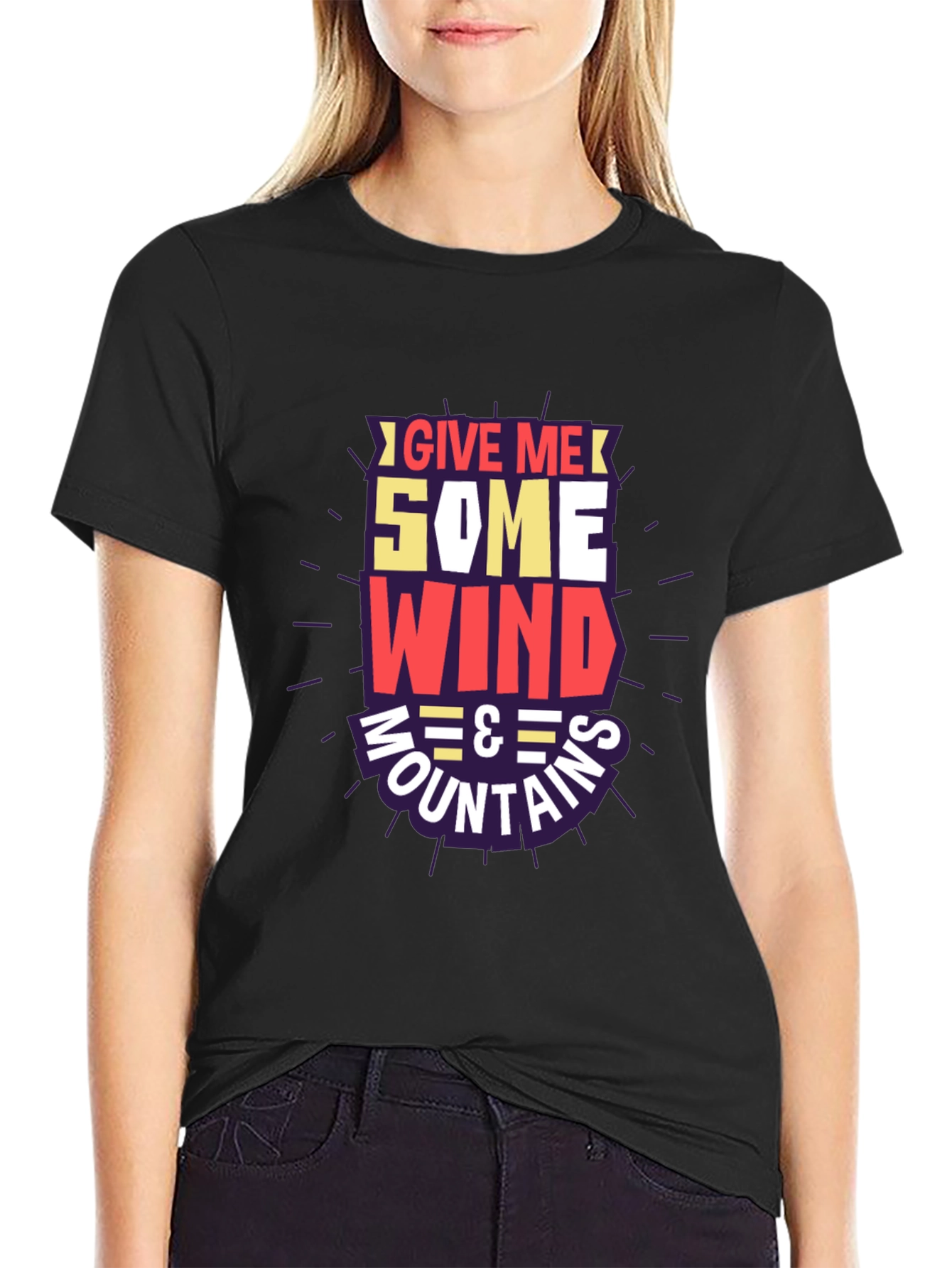 Give Me Some Wind & Mountains Graphic Tee