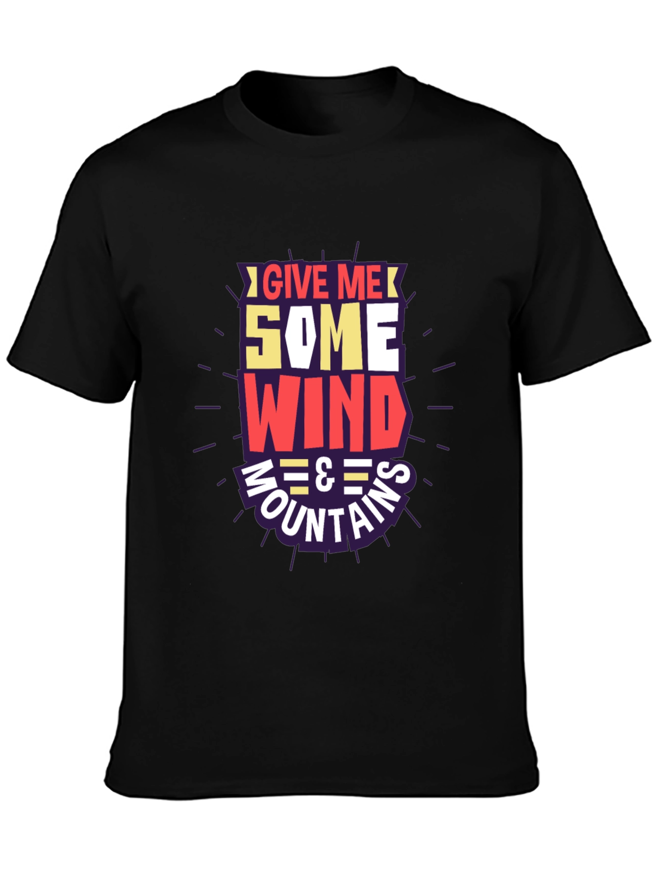 Give Me Some Wind & Mountains Graphic Tee