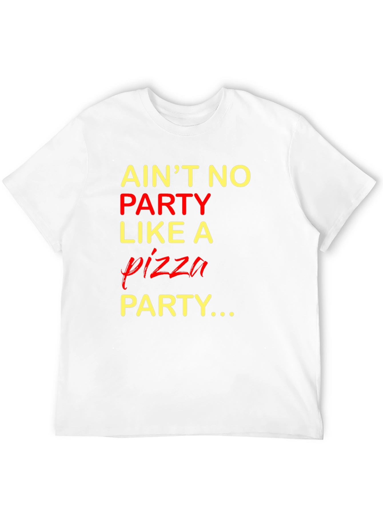 Pizza Party T-Shirt - Funny Graphic Tee