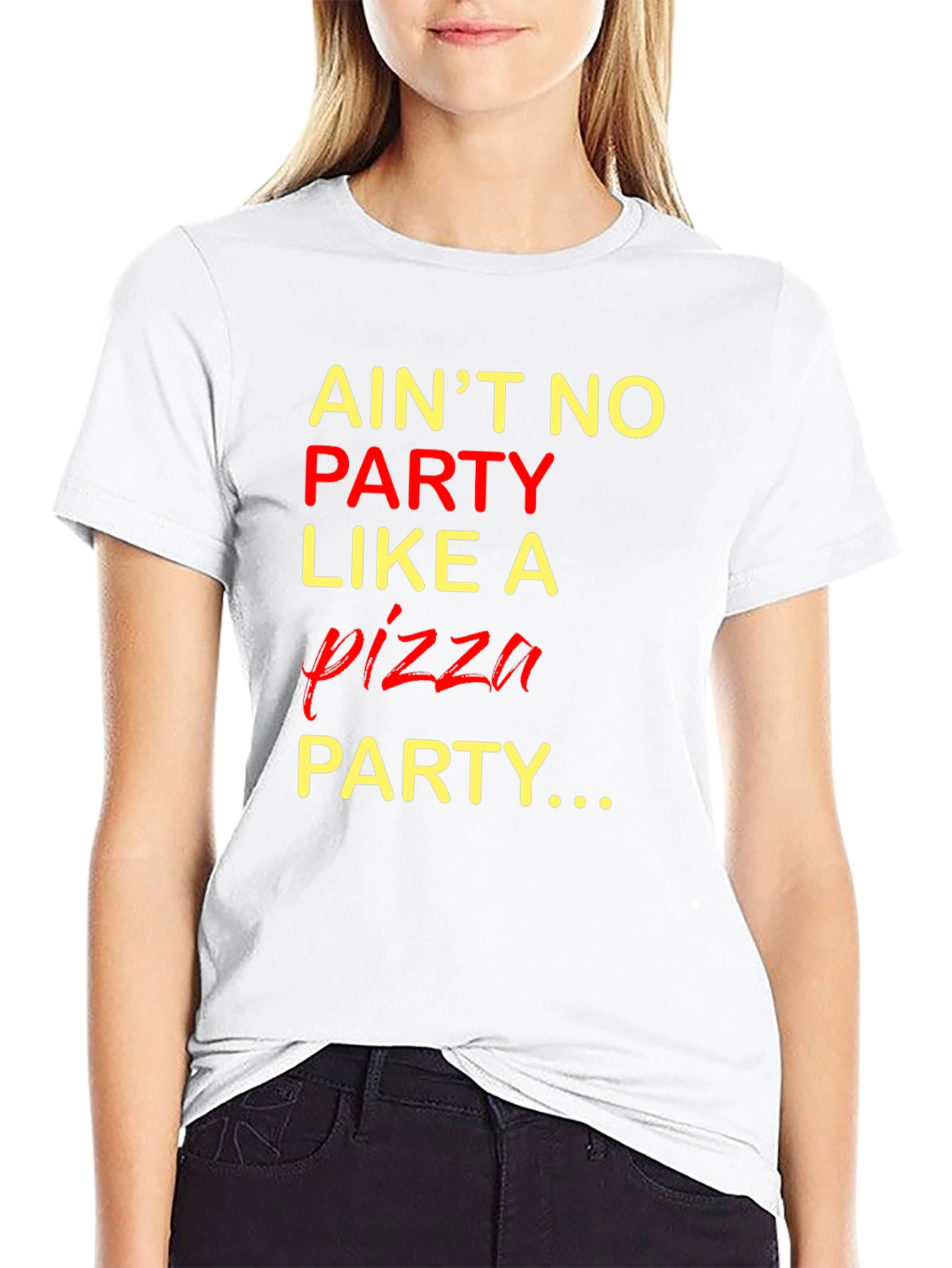 Pizza Party T-Shirt - Funny Graphic Tee