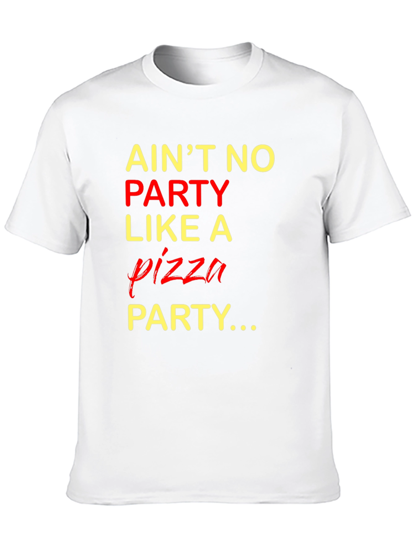 Pizza Party T-Shirt - Funny Graphic Tee