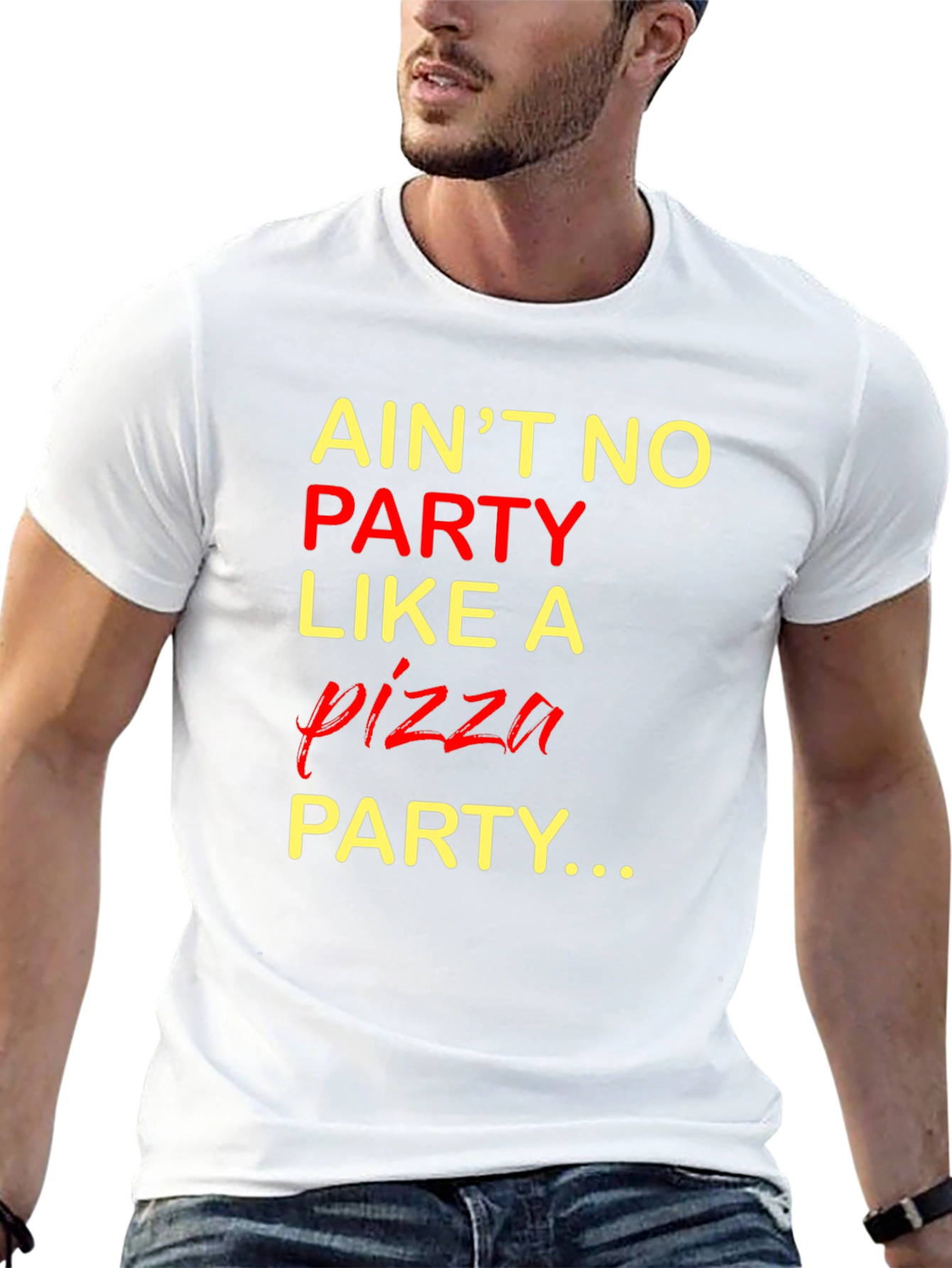 Pizza Party T-Shirt - Funny Graphic Tee