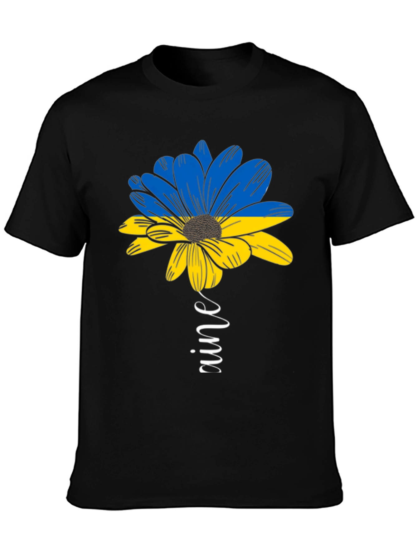 Ukraine Flower Graphic Tee