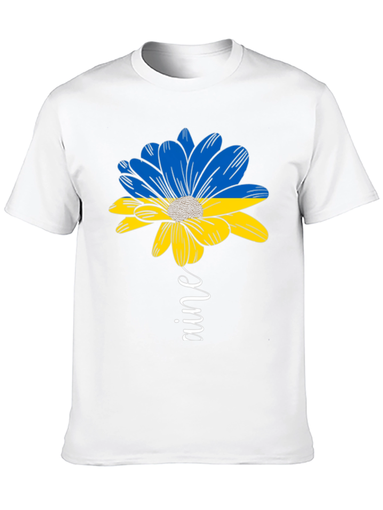 Ukraine Flower Graphic Tee