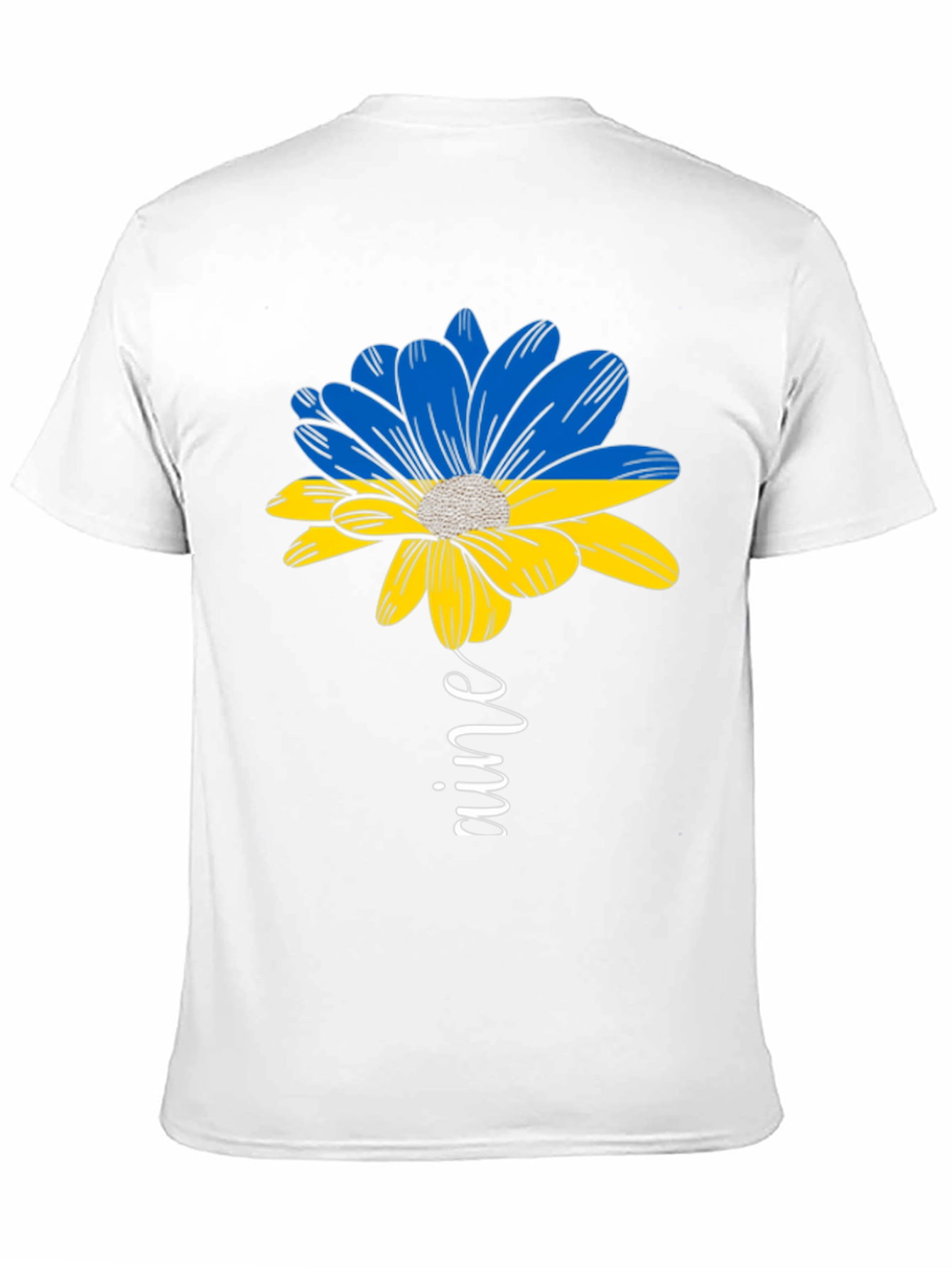 Ukraine Flower Graphic Tee