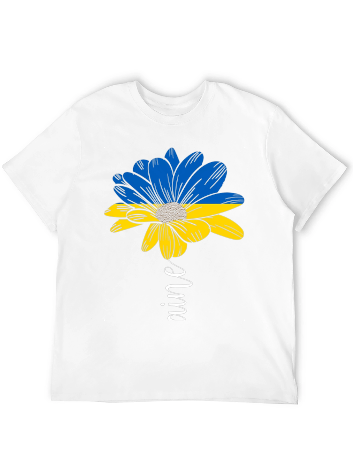 Ukraine Flower Graphic Tee