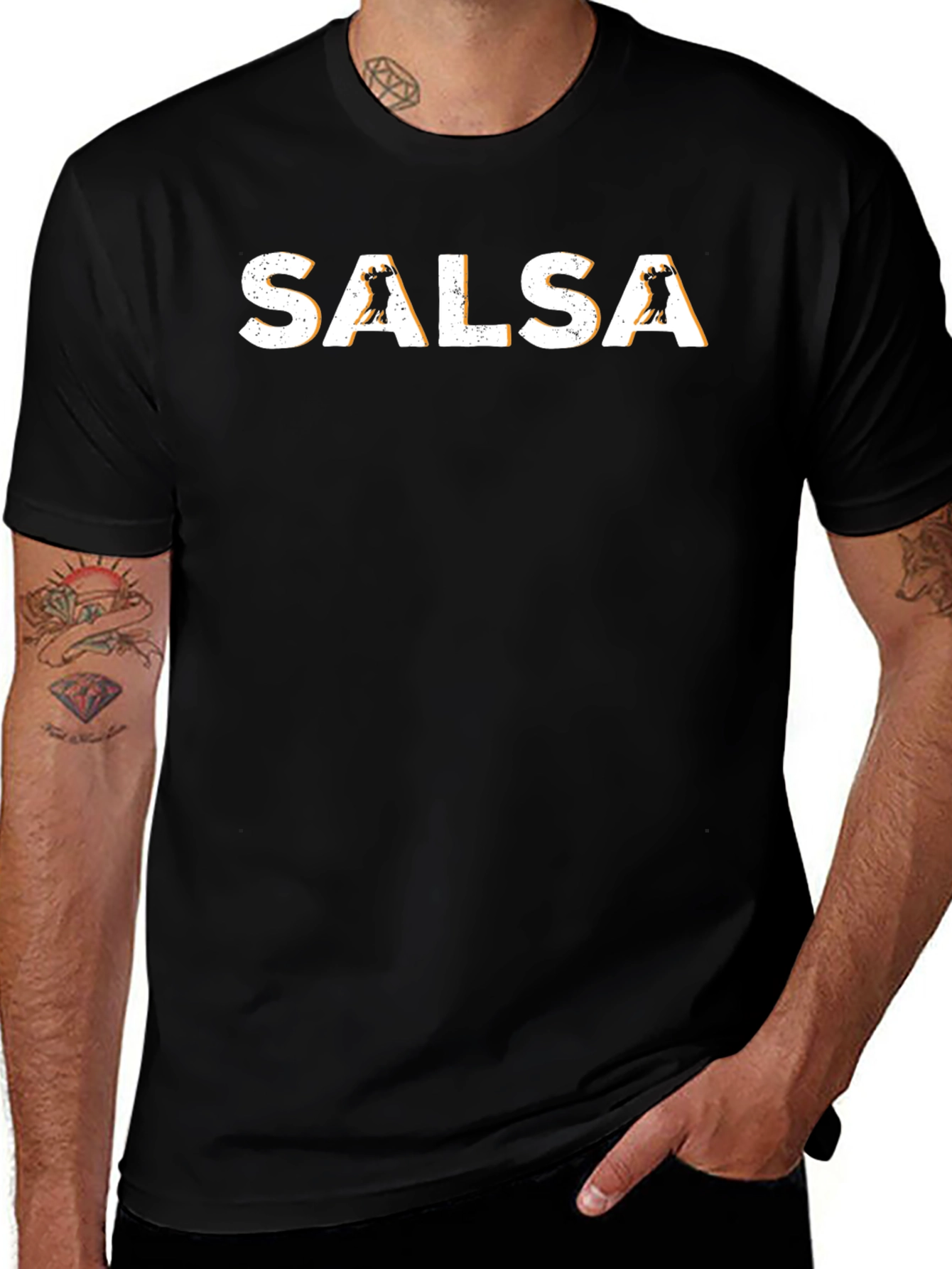 Salsa Dance Graphic T-Shirt - Stylish Dance Apparel