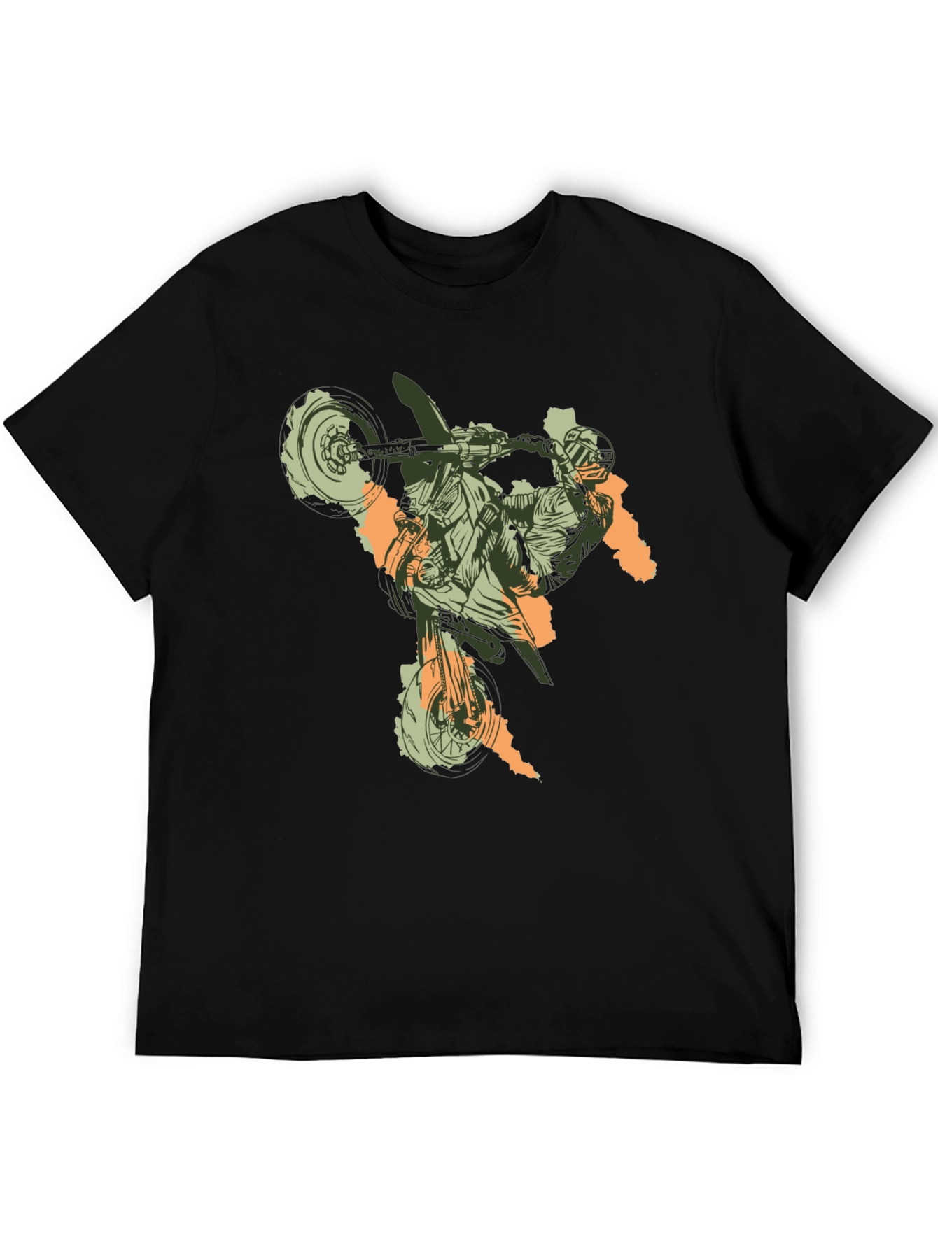 Motorcross Graphic Tee - Black