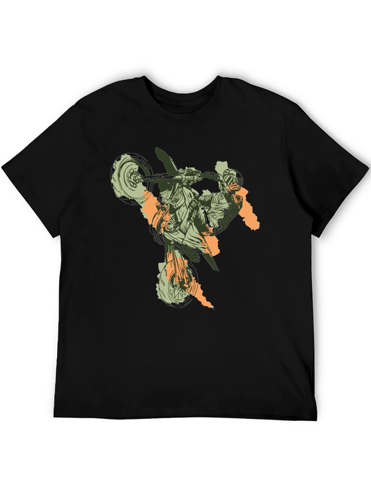 Motorcross Graphic Tee - Black