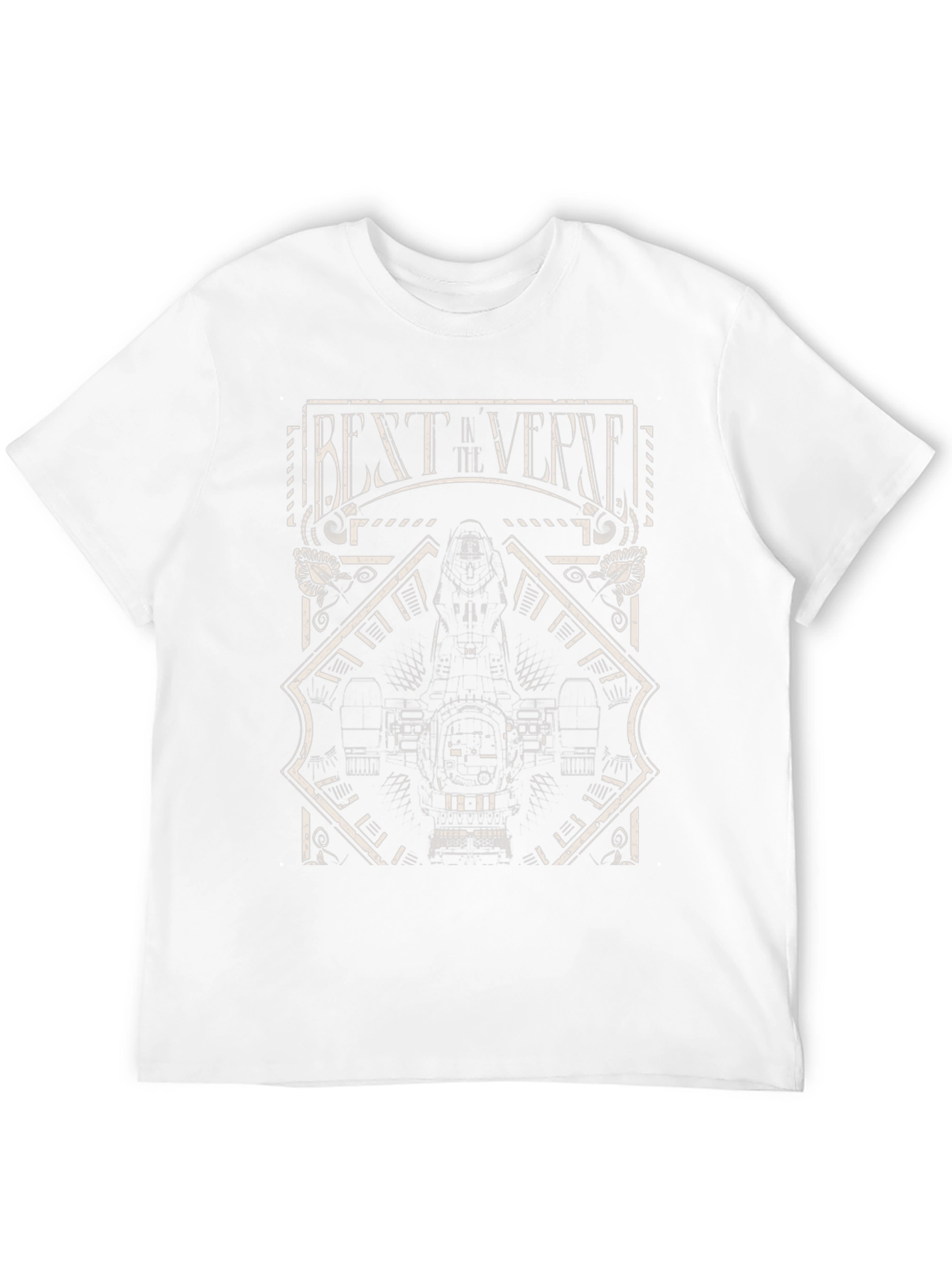 Best Verse Graphic T-Shirt - Black Cotton Tee