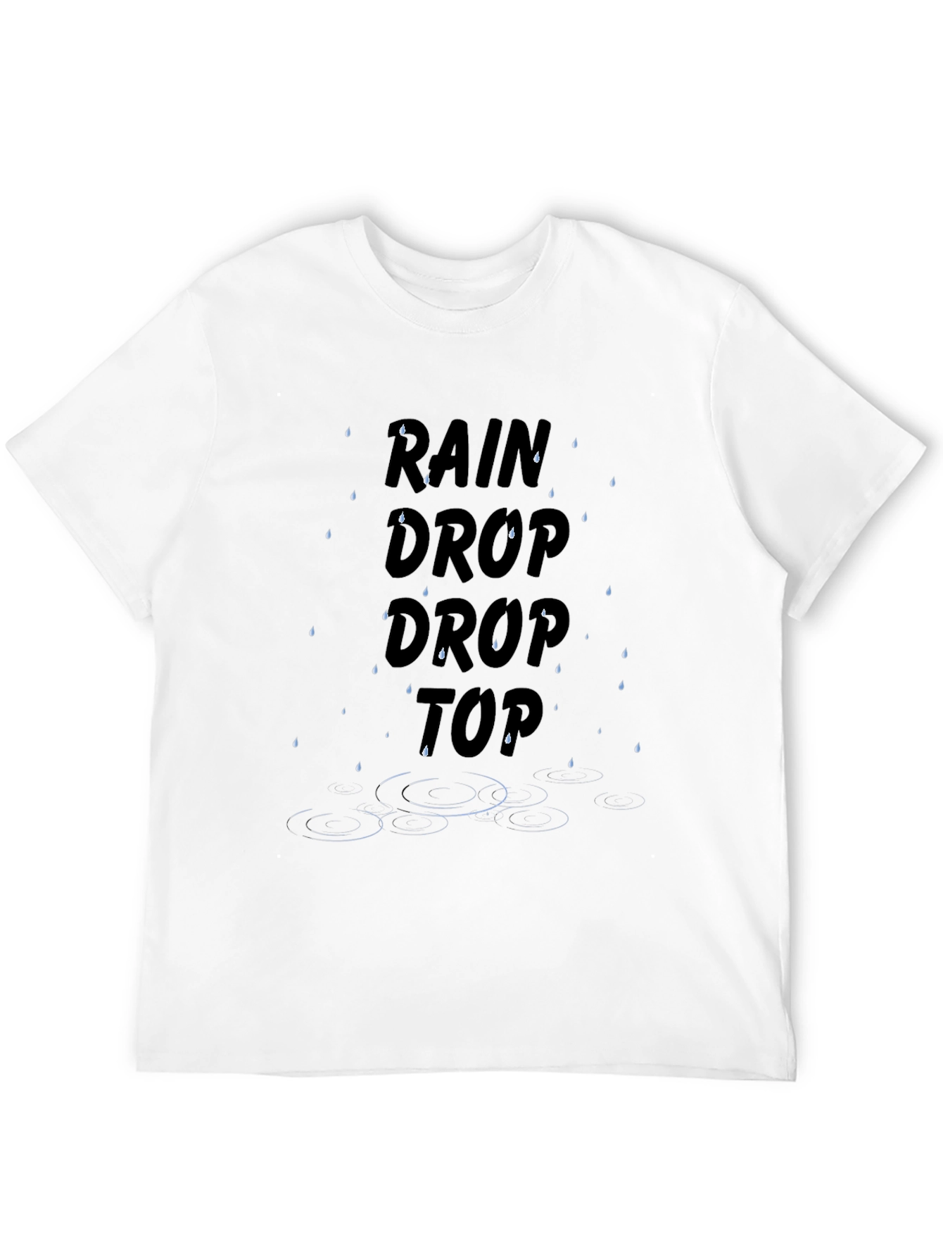 Rain Drop Drop Top Graphic Tee