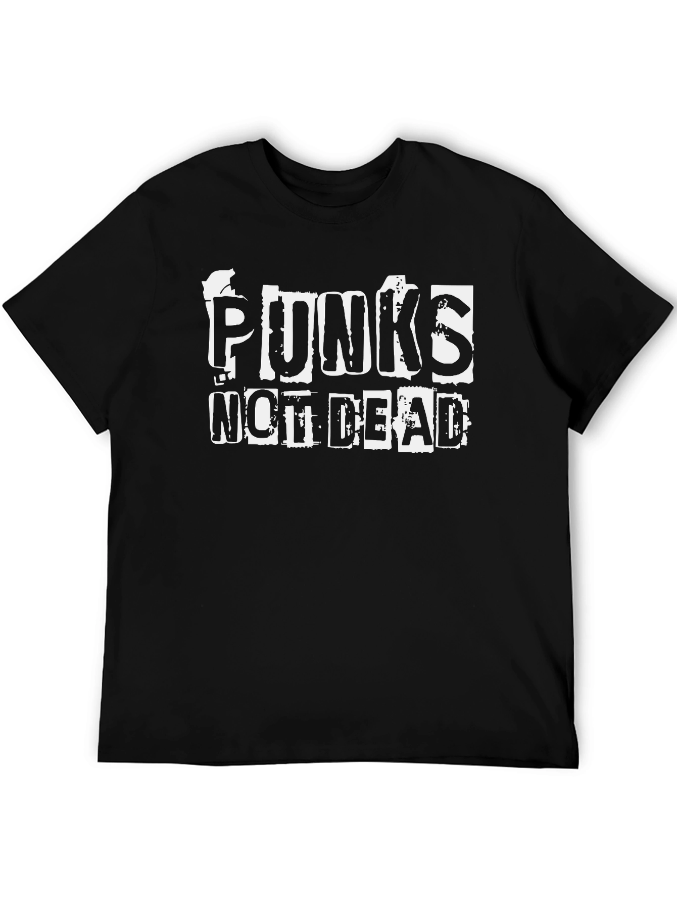 Punks Not Dead Black T-Shirt