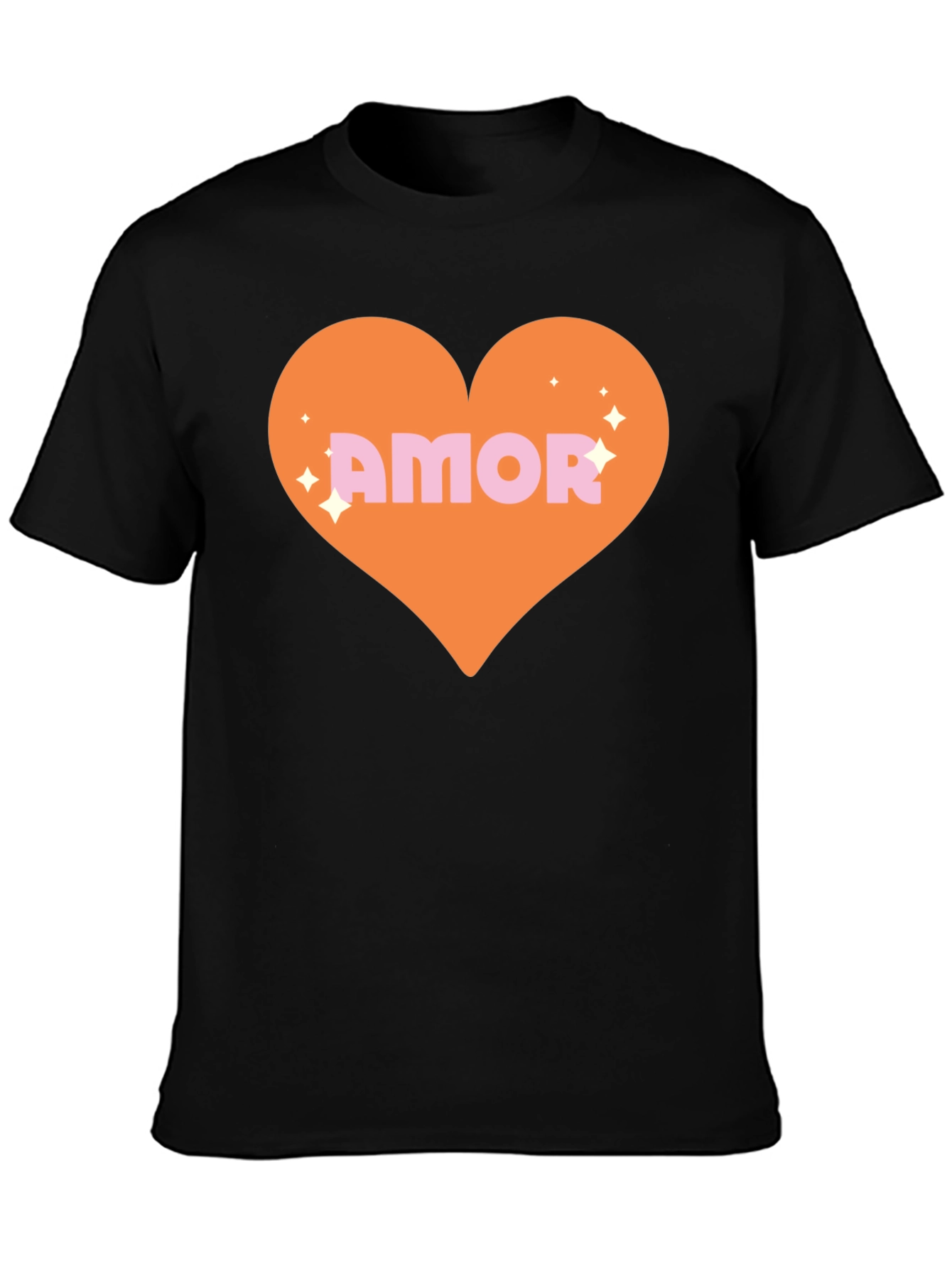 Amor Heart Graphic Tee - Trendy Love Shirt