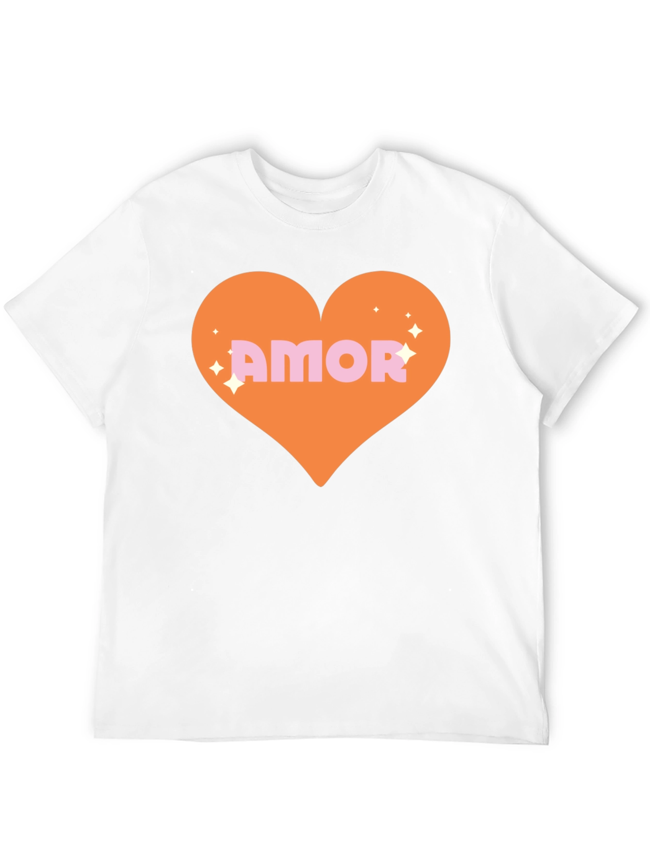 Amor Heart Graphic Tee - Trendy Love Shirt