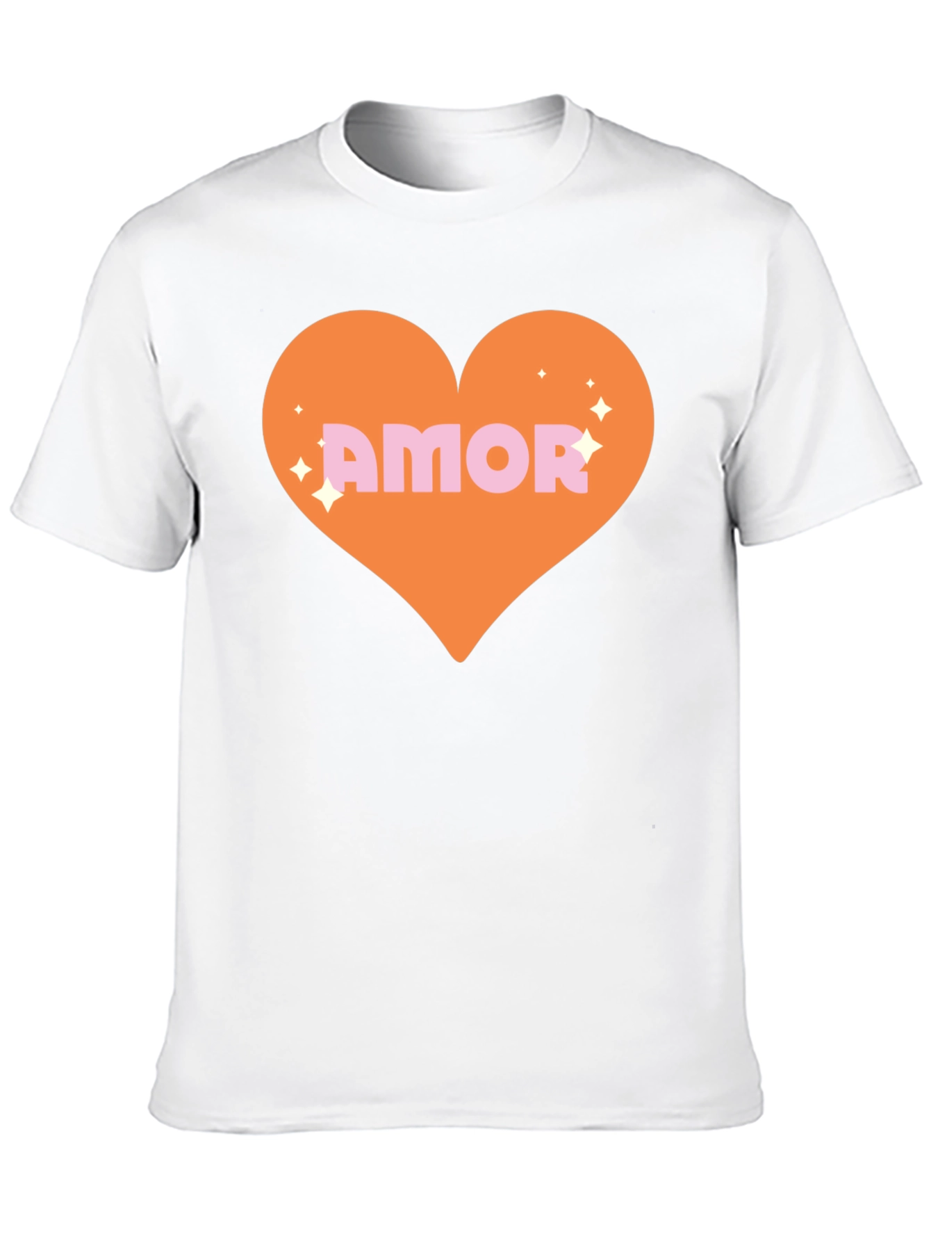Amor Heart Graphic Tee - Trendy Love Shirt