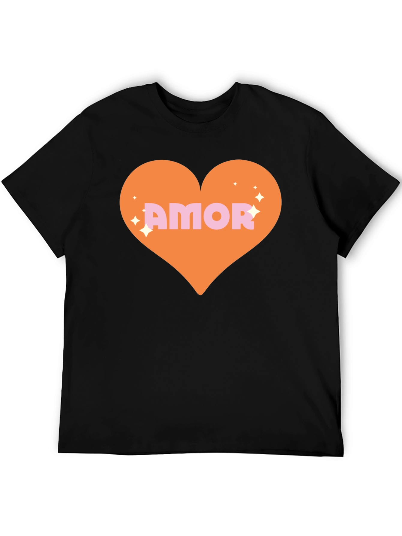 Amor Heart Graphic Tee - Trendy Love Shirt