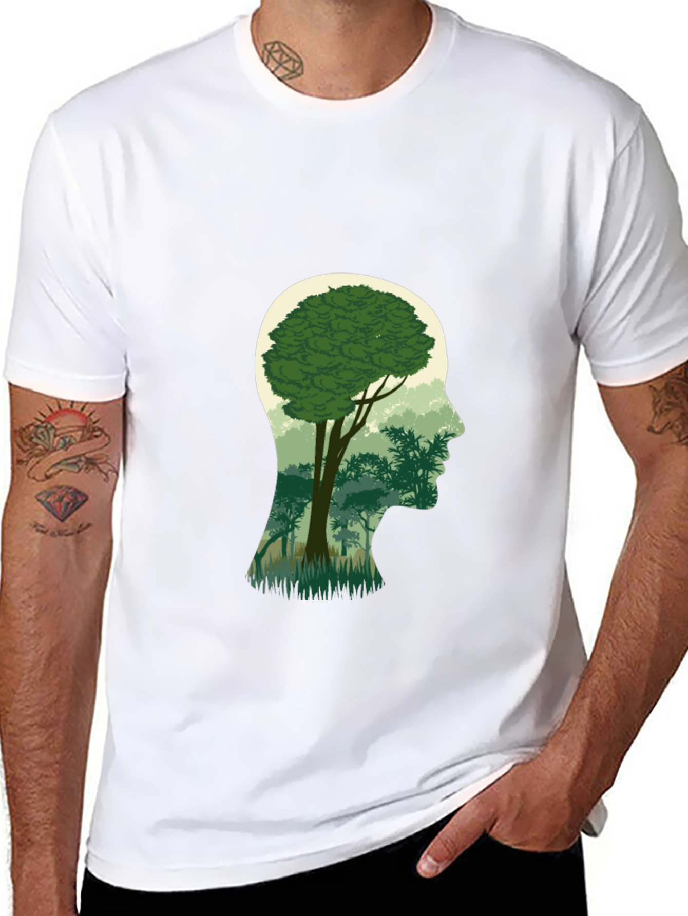 Nature Mind T-Shirt - Eco-Conscious Graphic Tee