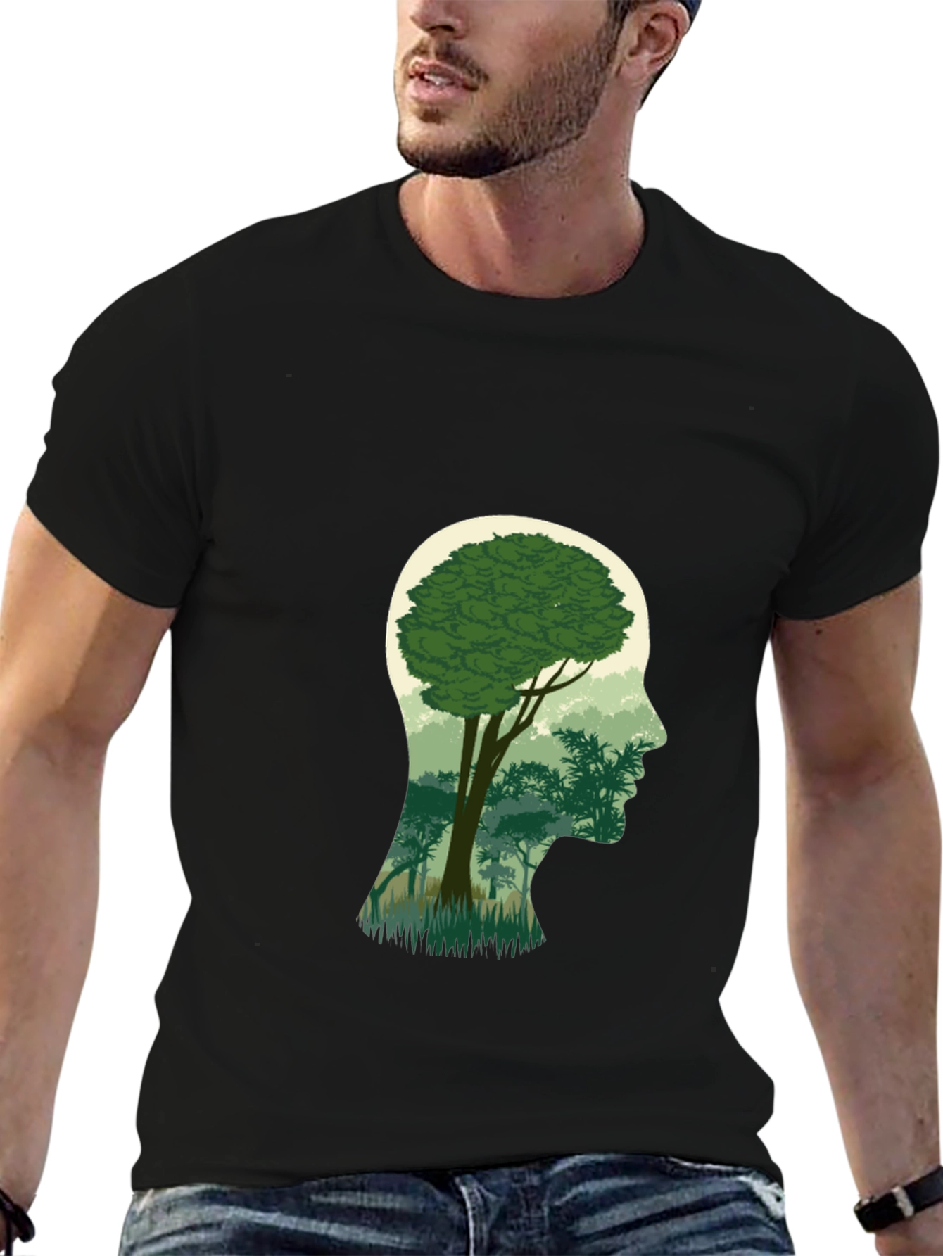 Nature Mind T-Shirt - Eco-Conscious Graphic Tee