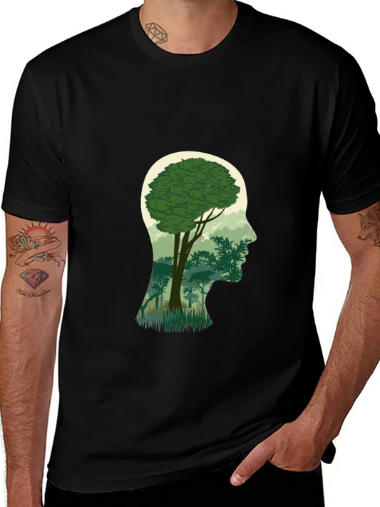 Nature Mind T-Shirt - Eco-Conscious Graphic Tee