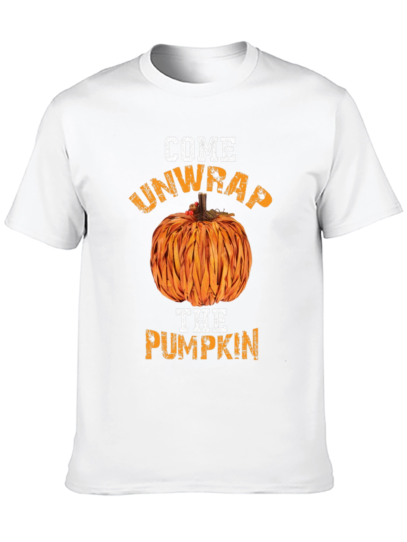 Come Unwrap The Pumpkin Graphic Tee