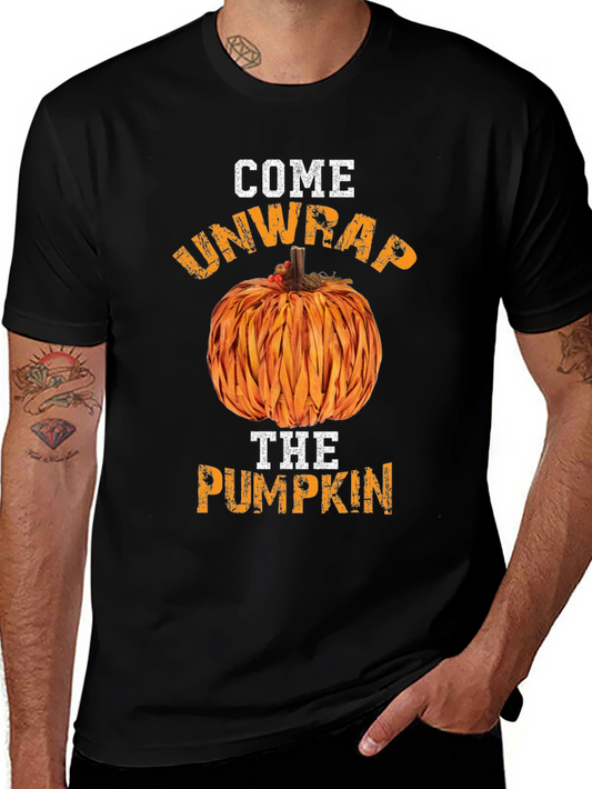 Come Unwrap The Pumpkin Graphic Tee