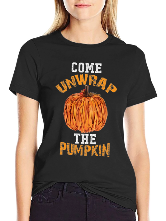 Come Unwrap The Pumpkin Graphic Tee