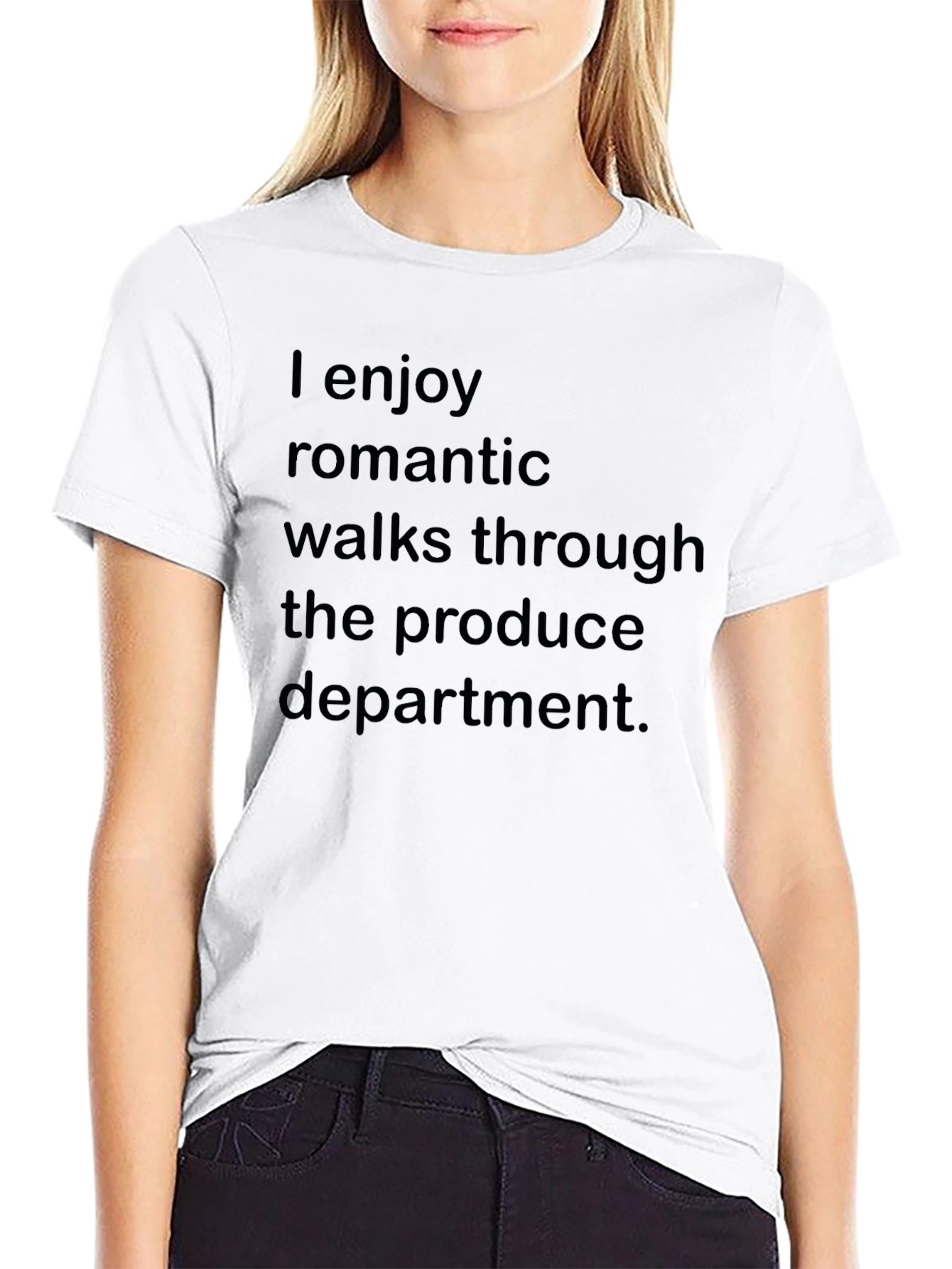 Romantic Produce Walks T-Shirt