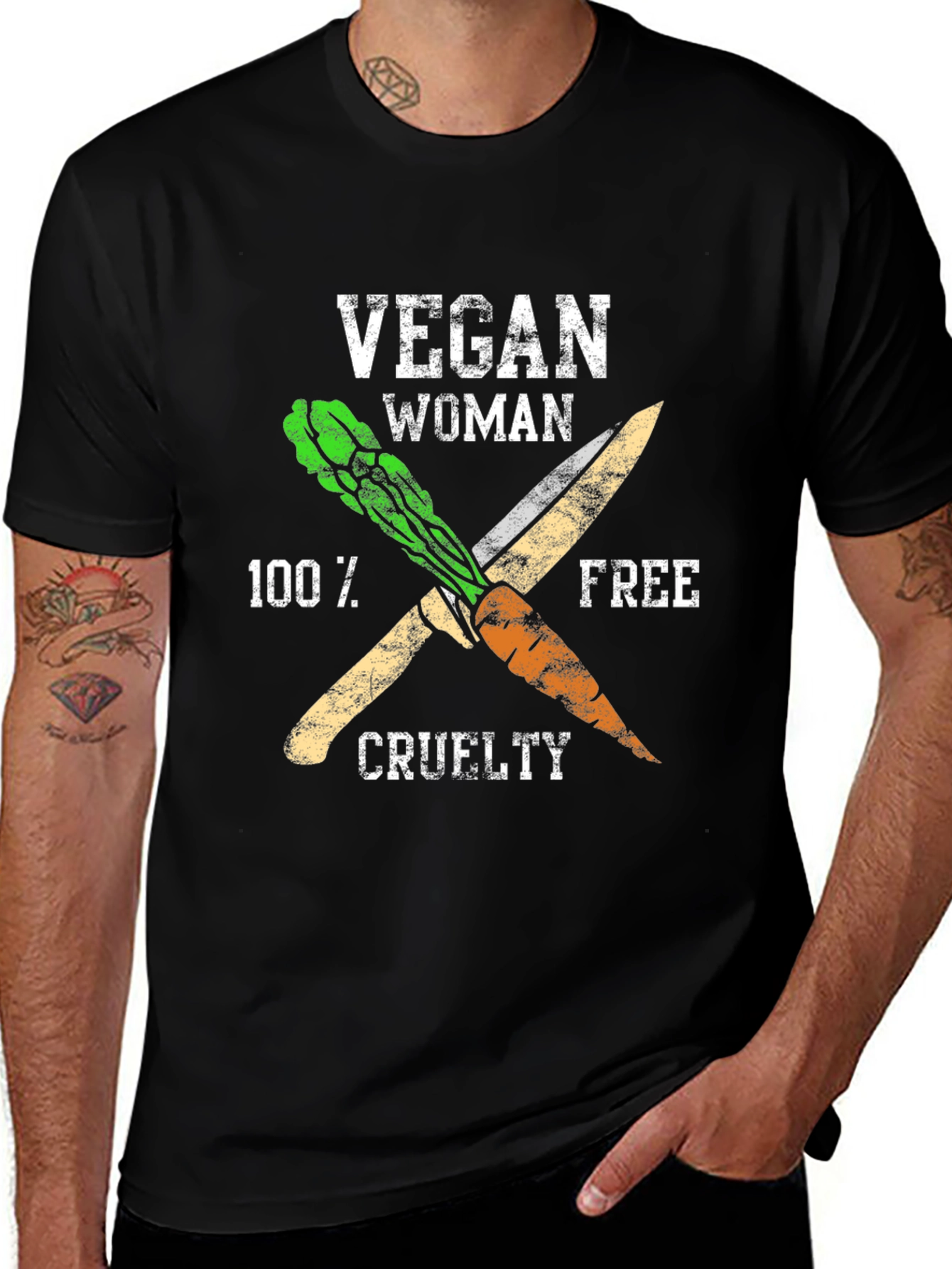 Vegan Woman Cruelty-Free T-Shirt