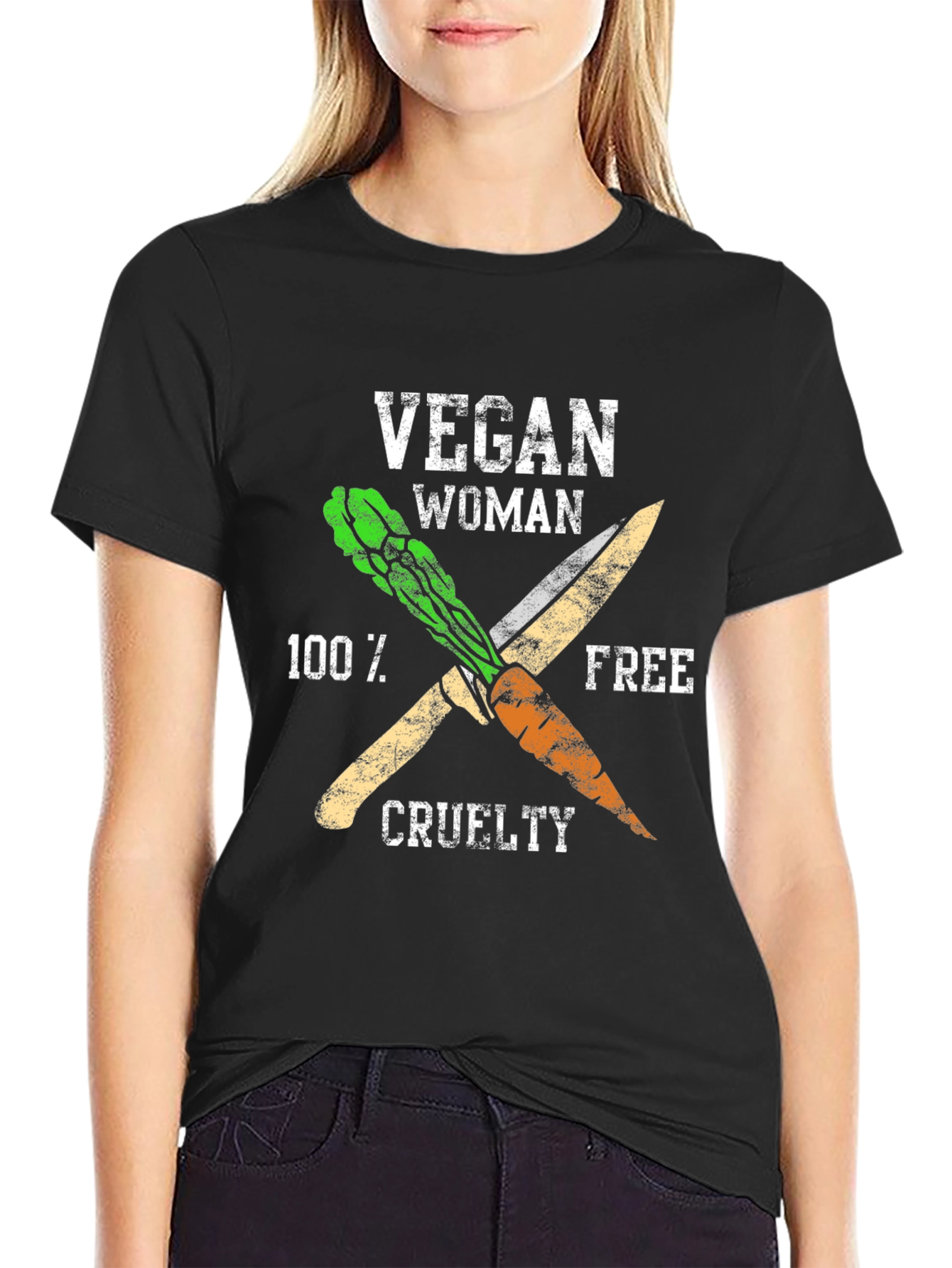 Vegan Woman Cruelty-Free T-Shirt