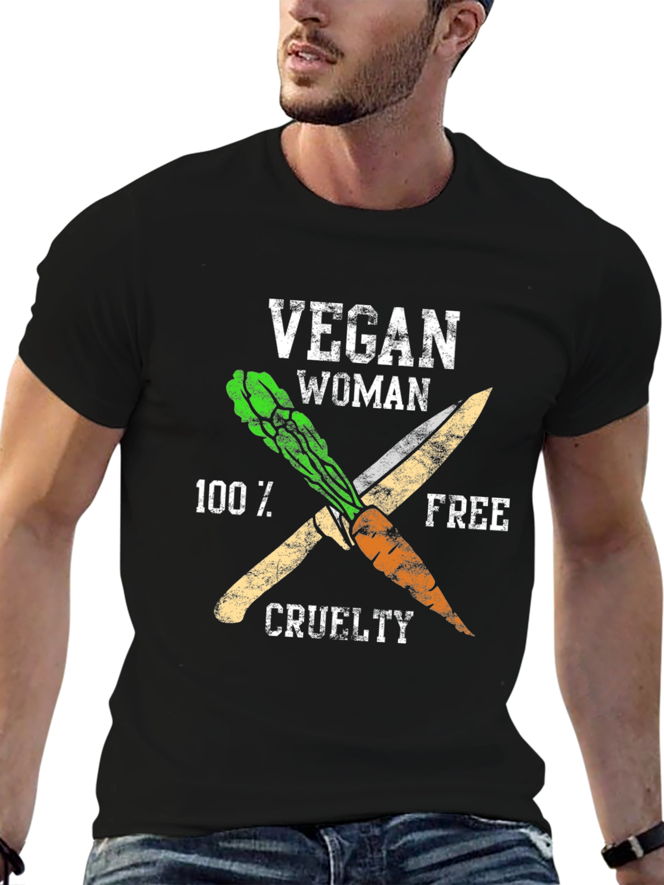 Vegan Woman Cruelty-Free T-Shirt
