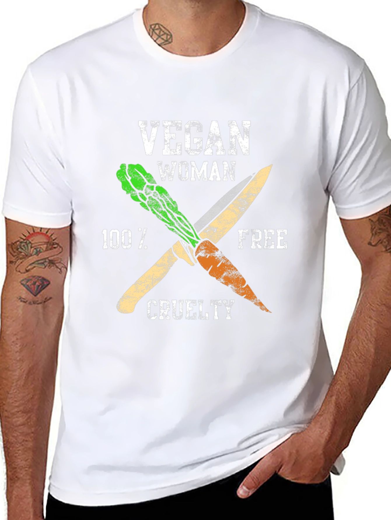 Vegan Woman Cruelty-Free T-Shirt