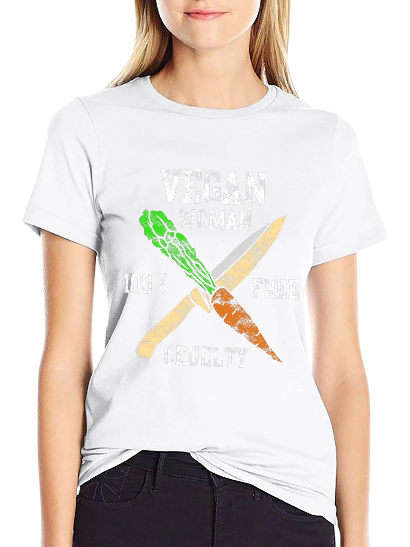 Vegan Woman Cruelty-Free T-Shirt