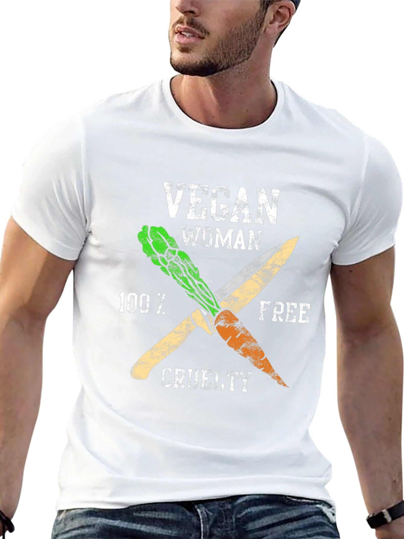 Vegan Woman Cruelty-Free T-Shirt