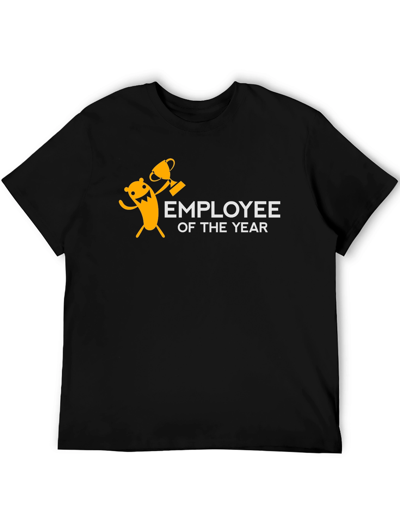 Employee of the Year Black Graphic Tee