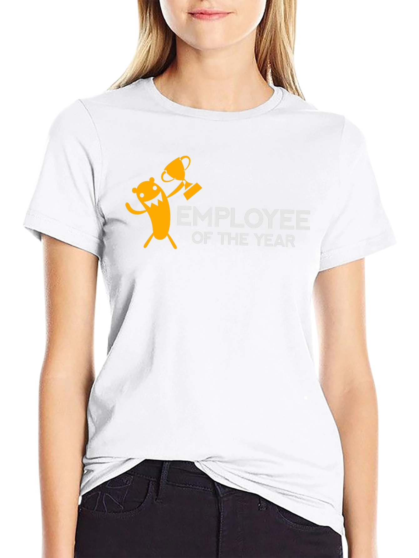 Employee of the Year Black Graphic Tee