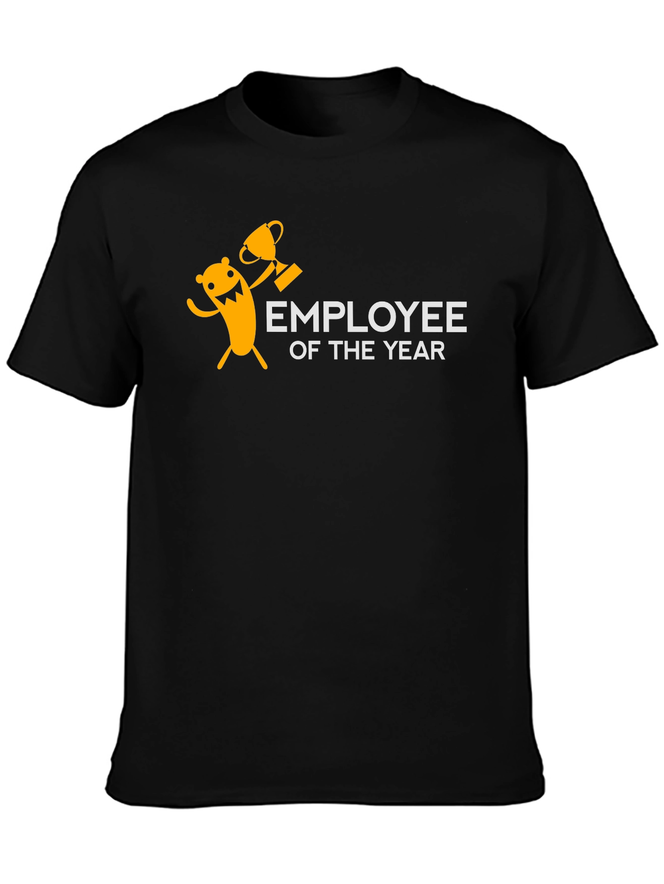 Employee of the Year Black Graphic Tee