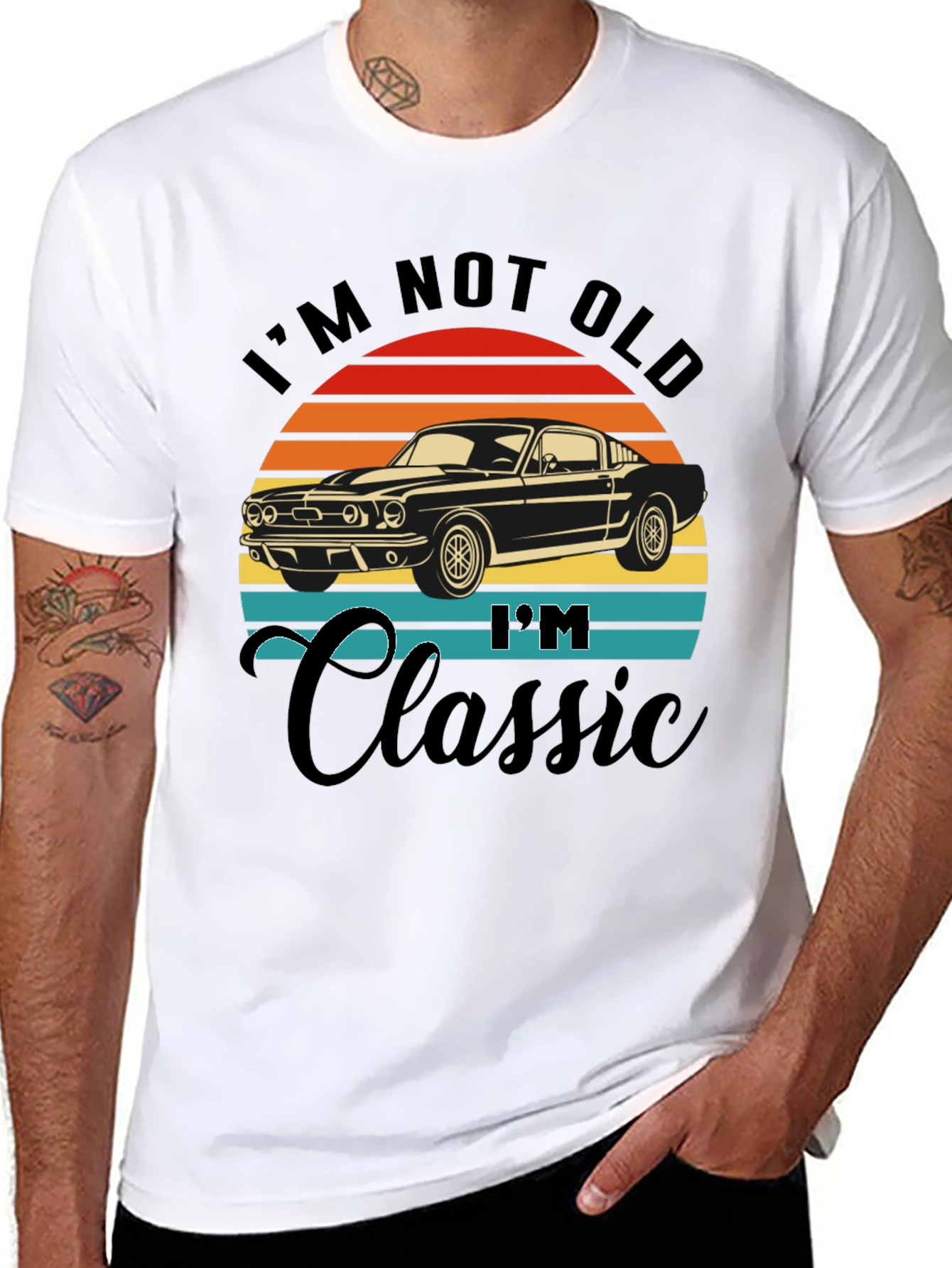 Im Not Old Im Classic Car T-Shirt