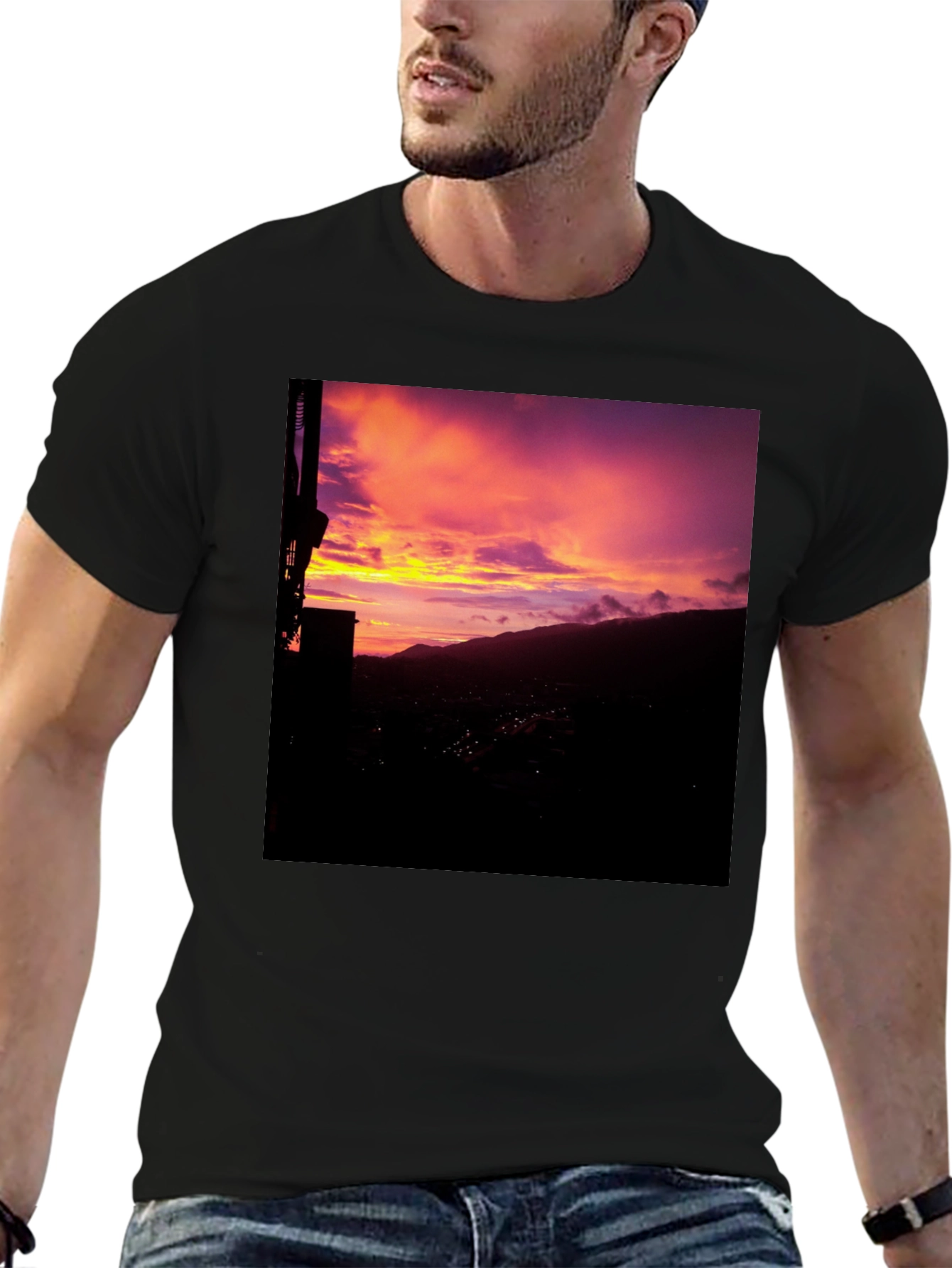 Sunset Mountain View T-Shirt
