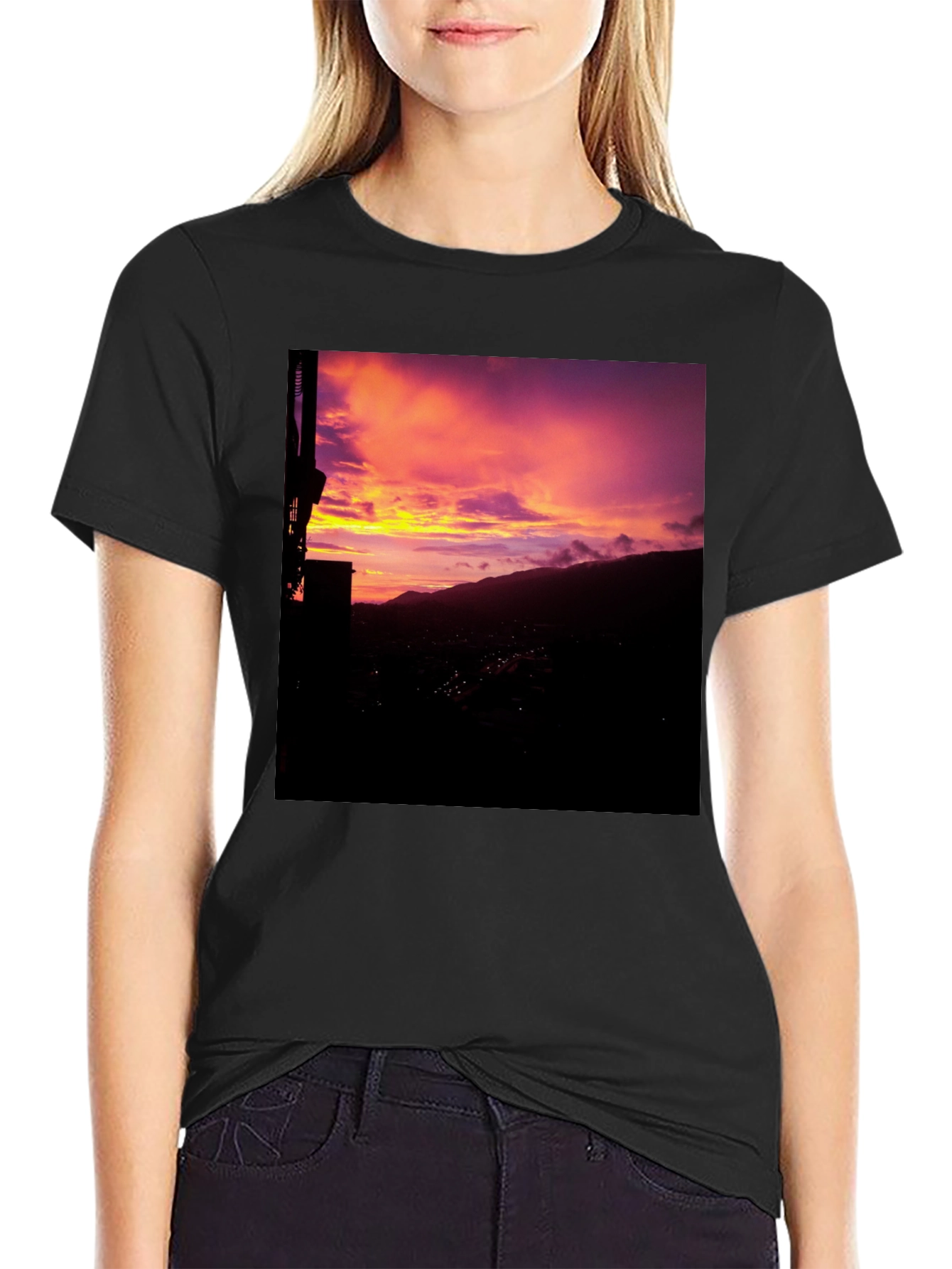 Sunset Mountain View T-Shirt