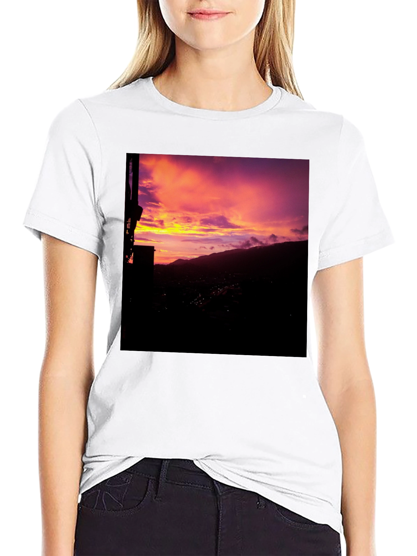 Sunset Mountain View T-Shirt