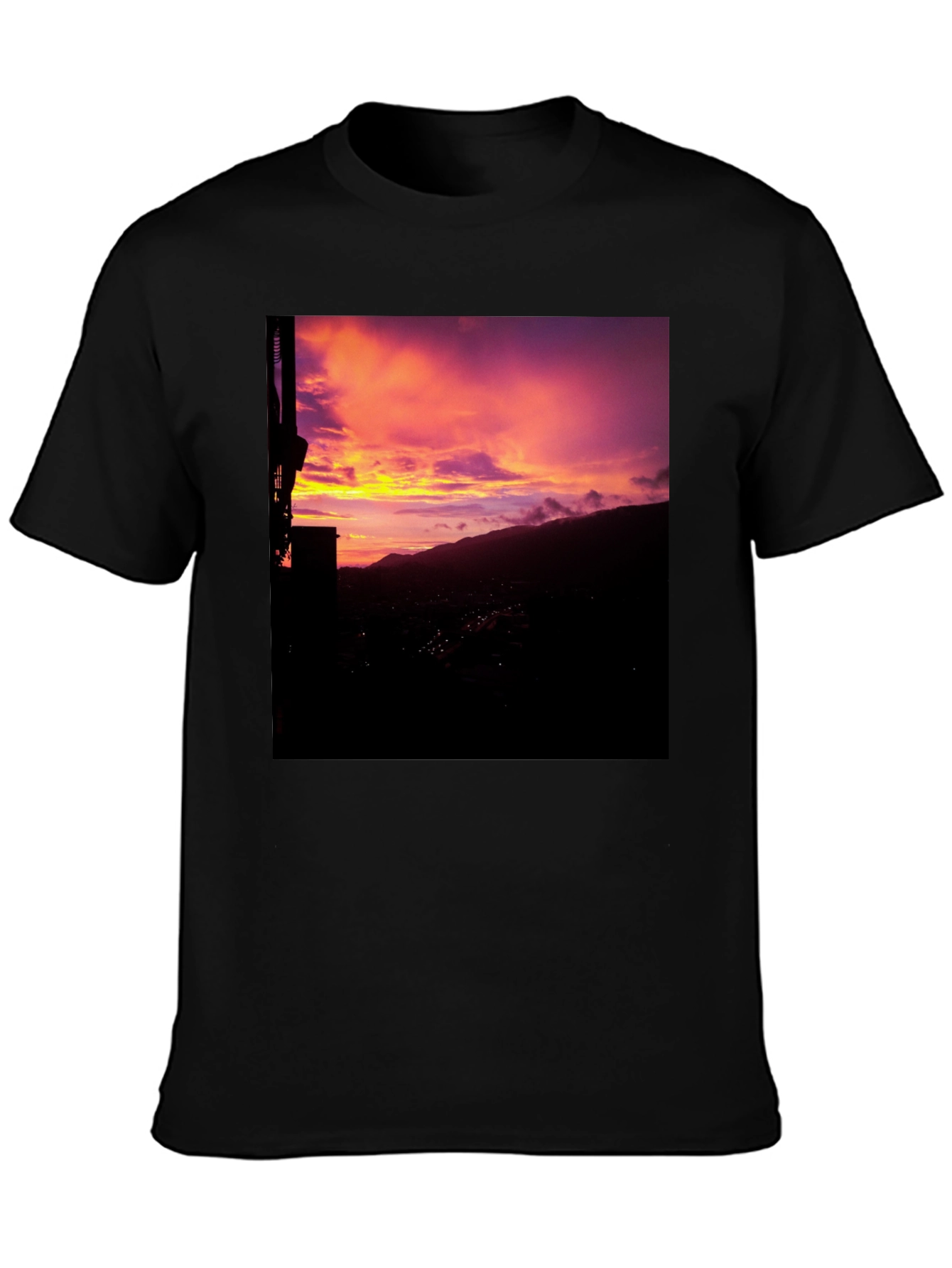 Sunset Mountain View T-Shirt