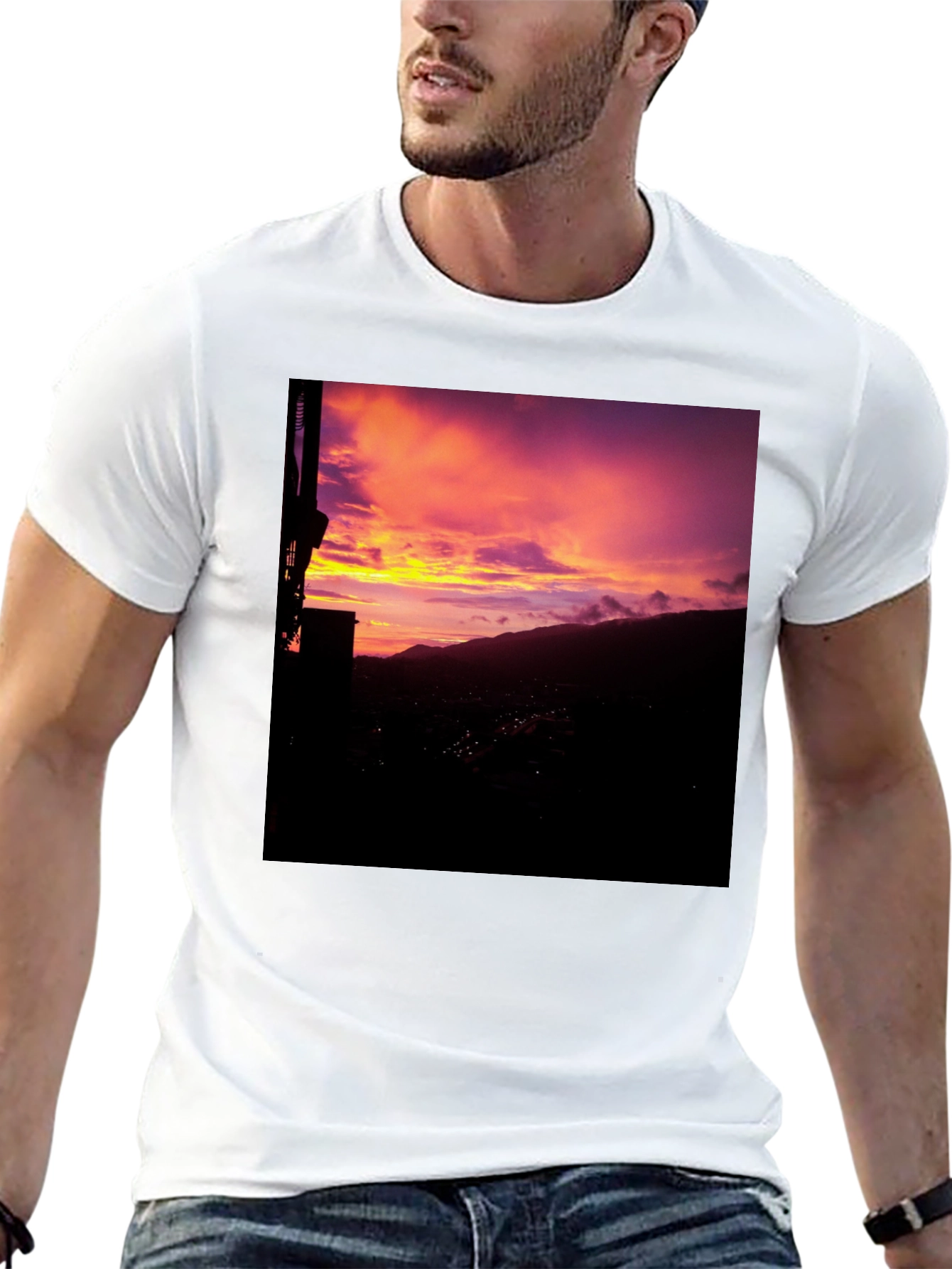 Sunset Mountain View T-Shirt